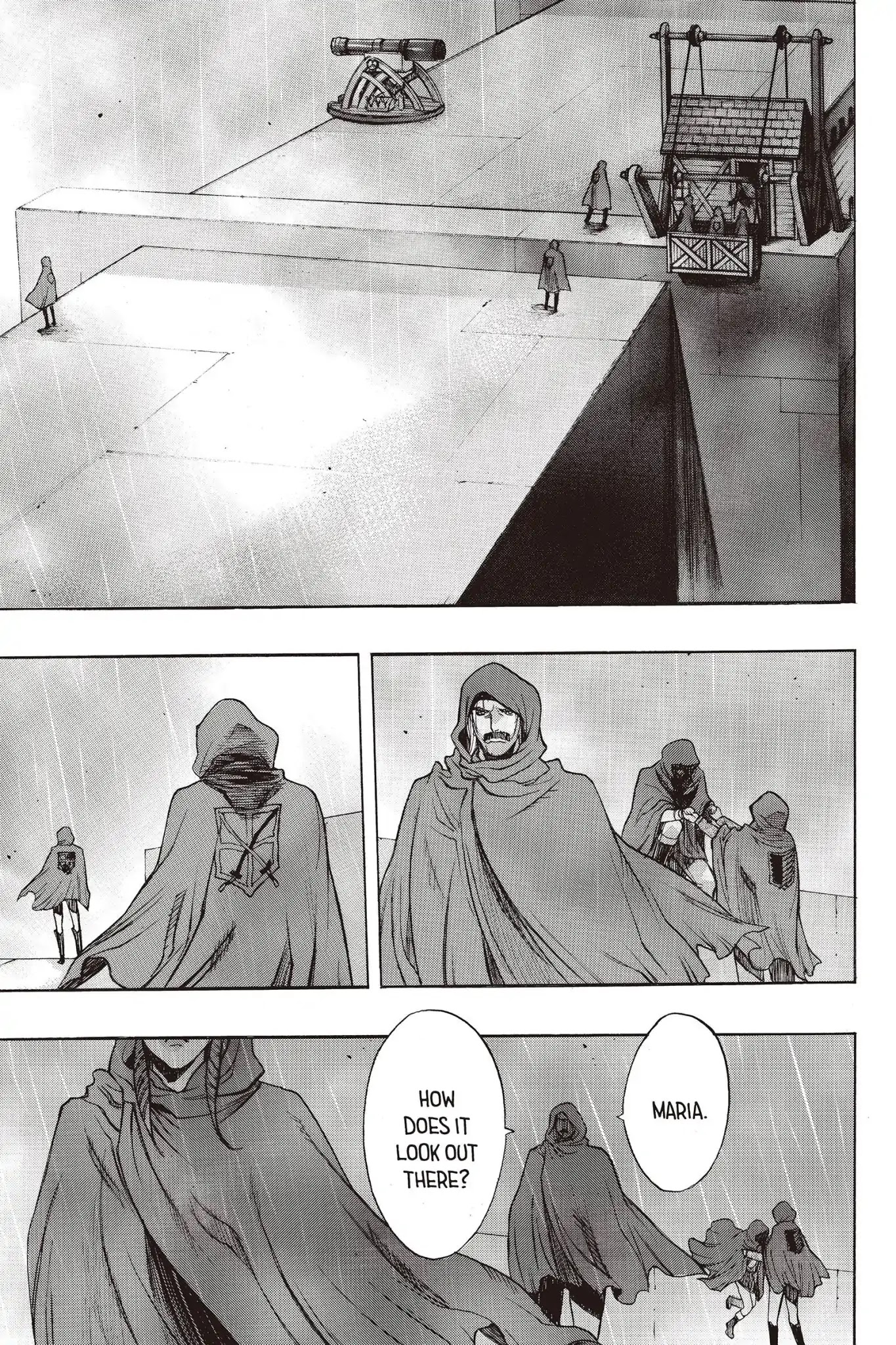 Shingeki no Kyojin - Before the Fall Chapter 57 page 32 - Chapter 57: Before the Expedition