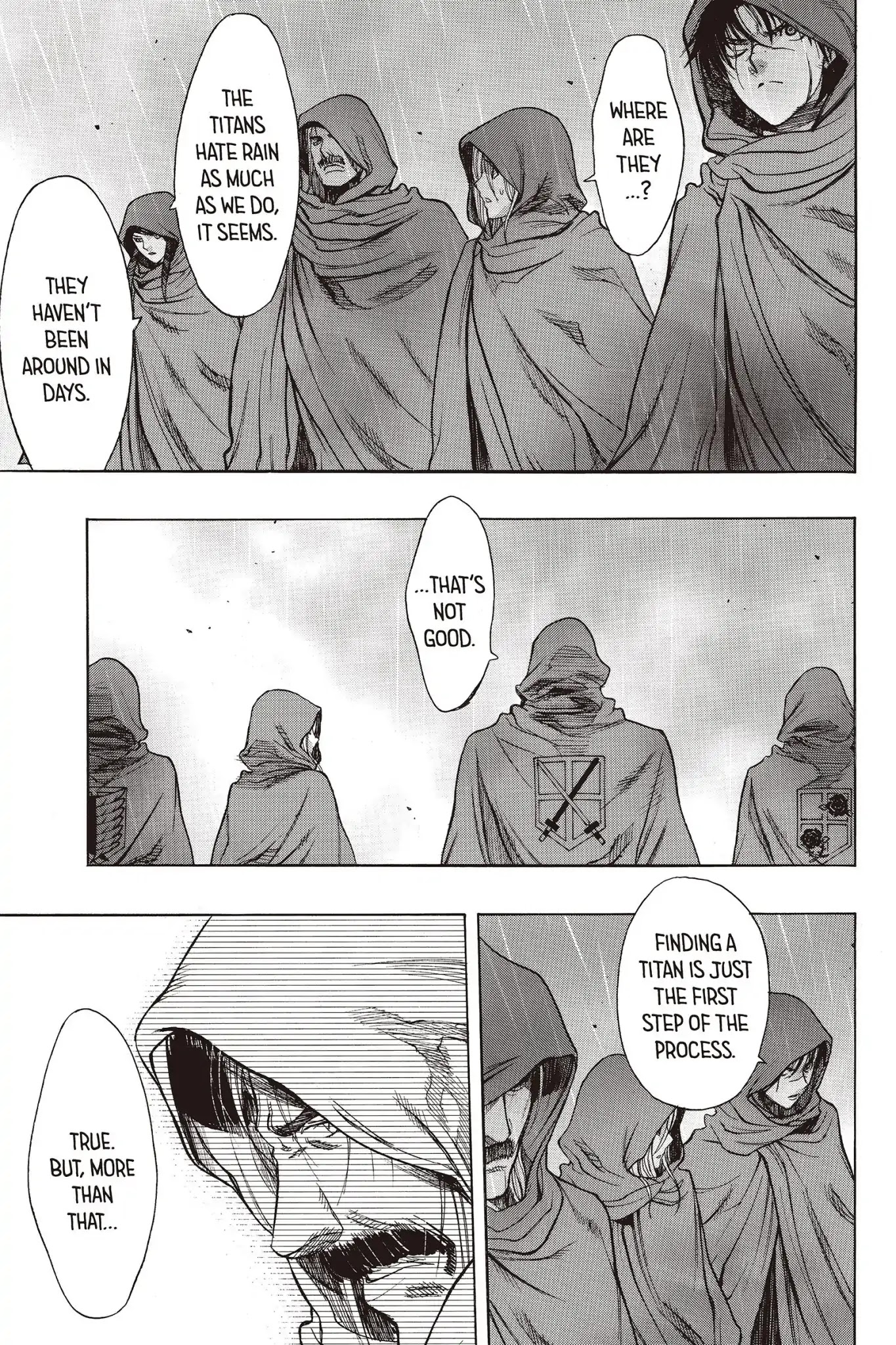 Shingeki no Kyojin - Before the Fall Chapter 57 page 38 - Chapter 57: Before the Expedition