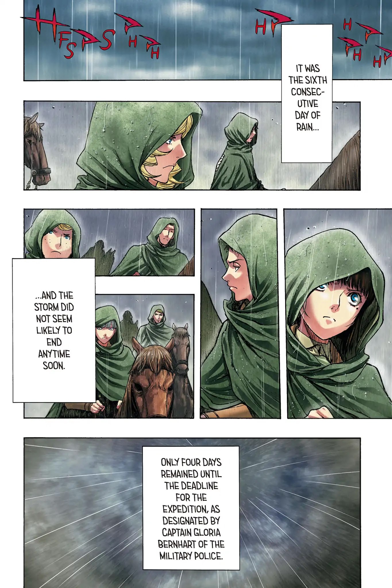 Shingeki no Kyojin - Before the Fall Chapter 57 page 5 - Chapter 57: Before the Expedition