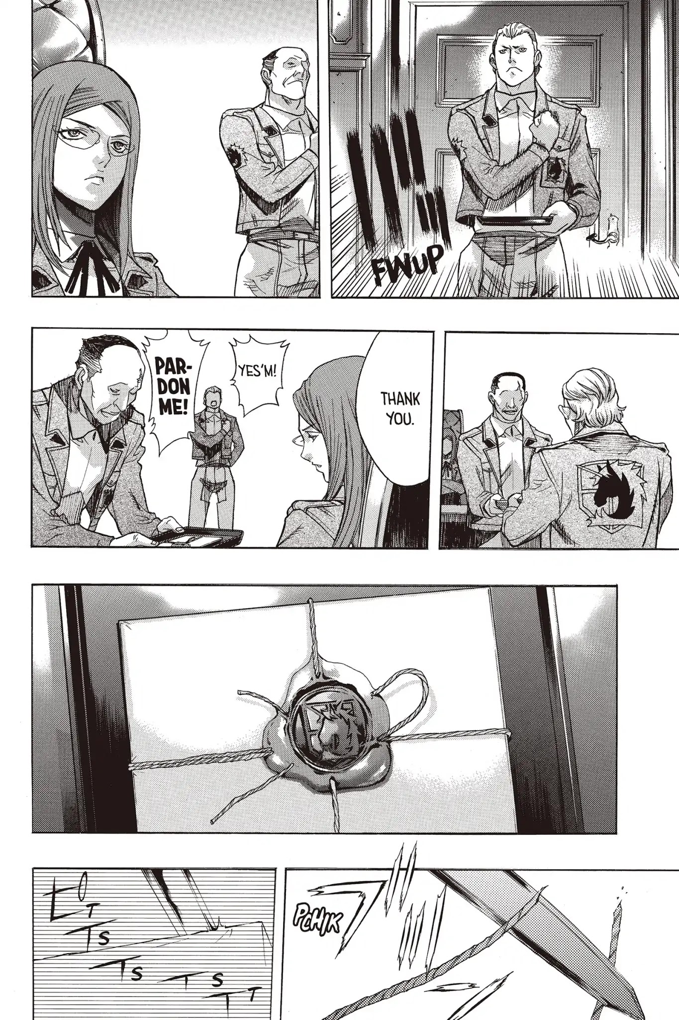 Shingeki no Kyojin - Before the Fall Chapter 57 page 51 - Chapter 57: Before the Expedition