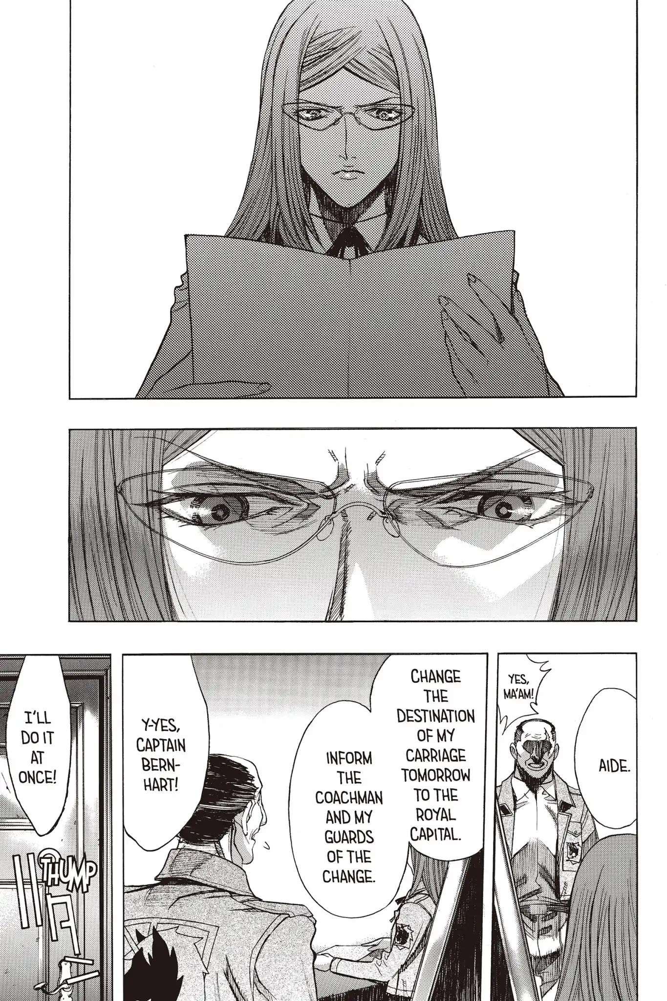 Shingeki no Kyojin - Before the Fall Chapter 57 page 52 - Chapter 57: Before the Expedition