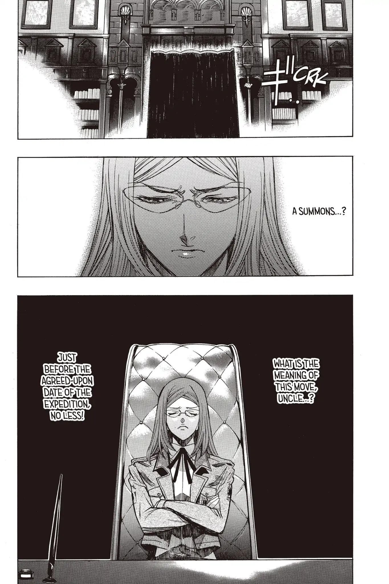 Shingeki no Kyojin - Before the Fall Chapter 57 page 53 - Chapter 57: Before the Expedition