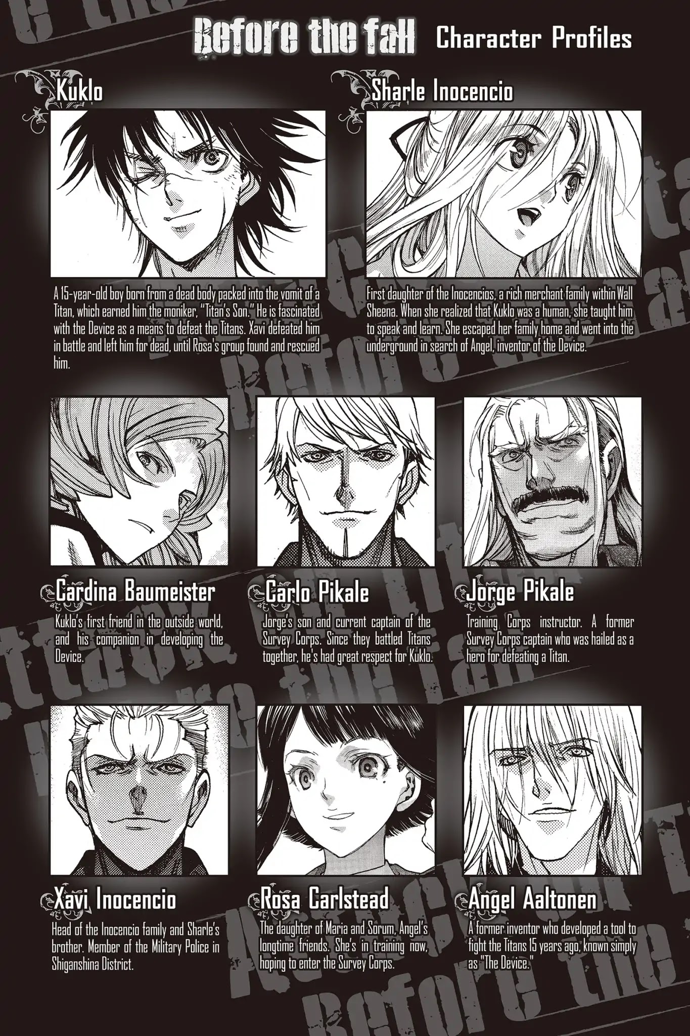 Shingeki no Kyojin - Before the Fall Chapter 57 page 6 - Chapter 57: Before the Expedition