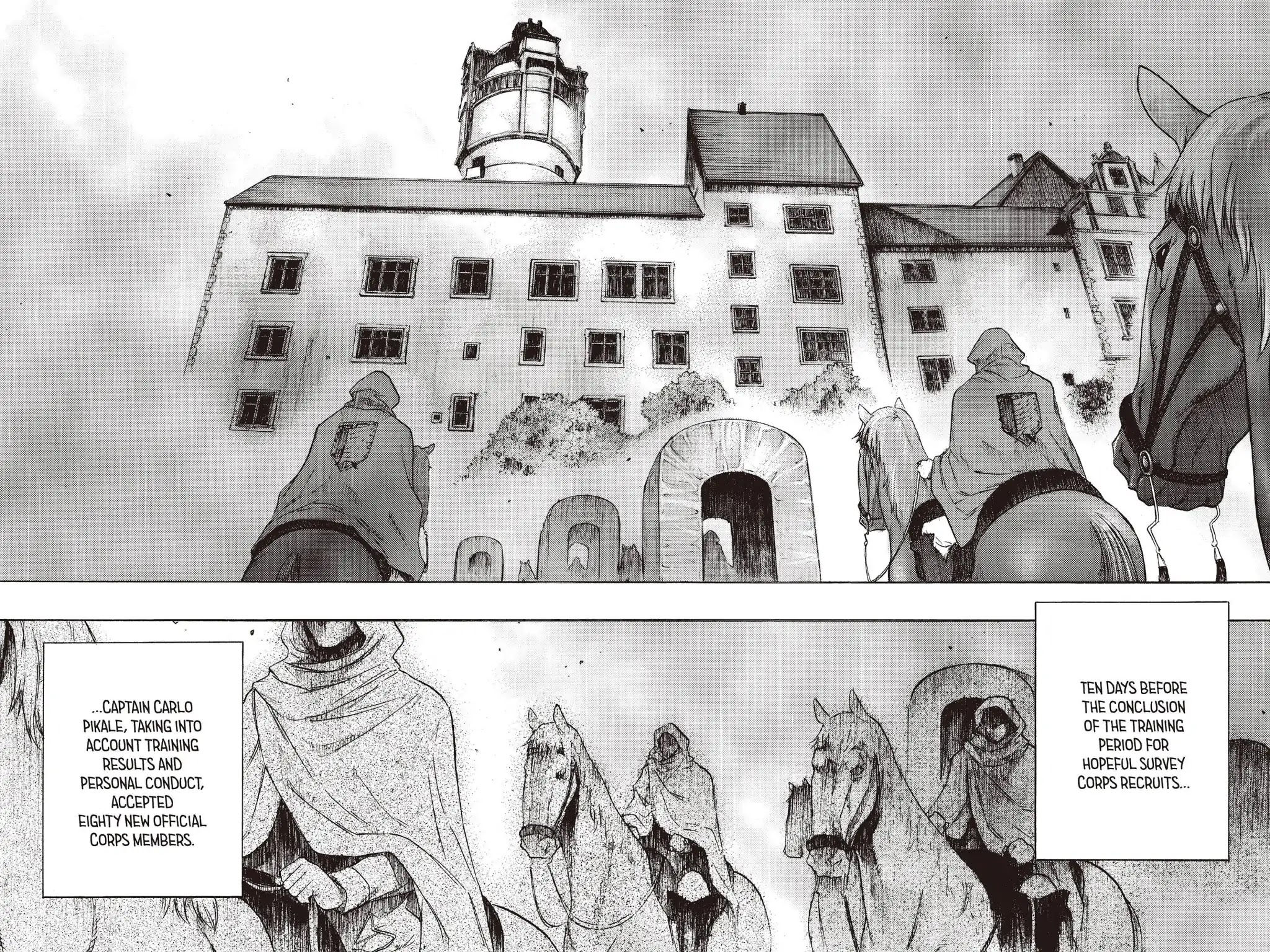 Shingeki no Kyojin - Before the Fall Chapter 57 page 9 - Chapter 57: Before the Expedition