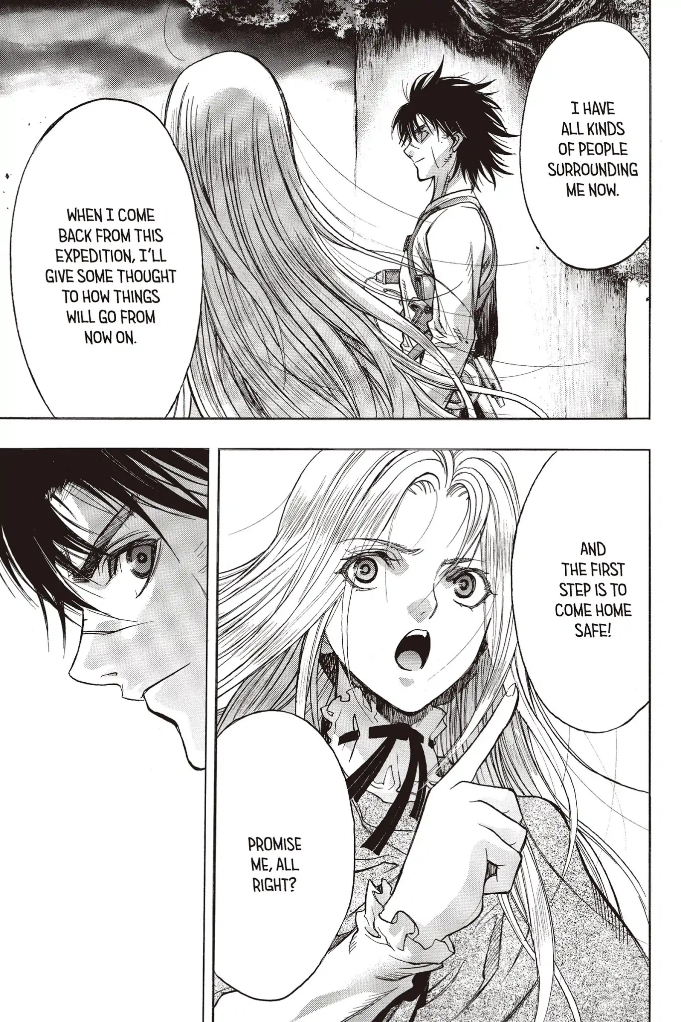 Shingeki no Kyojin - Before the Fall Chapter 58 page 20 - Chapter 58: Moment of Departure