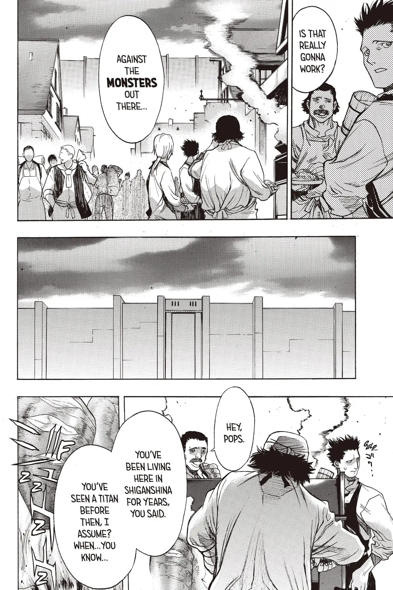 Shingeki no Kyojin - Before the Fall Chapter 58 page 25 - Chapter 58: Moment of Departure