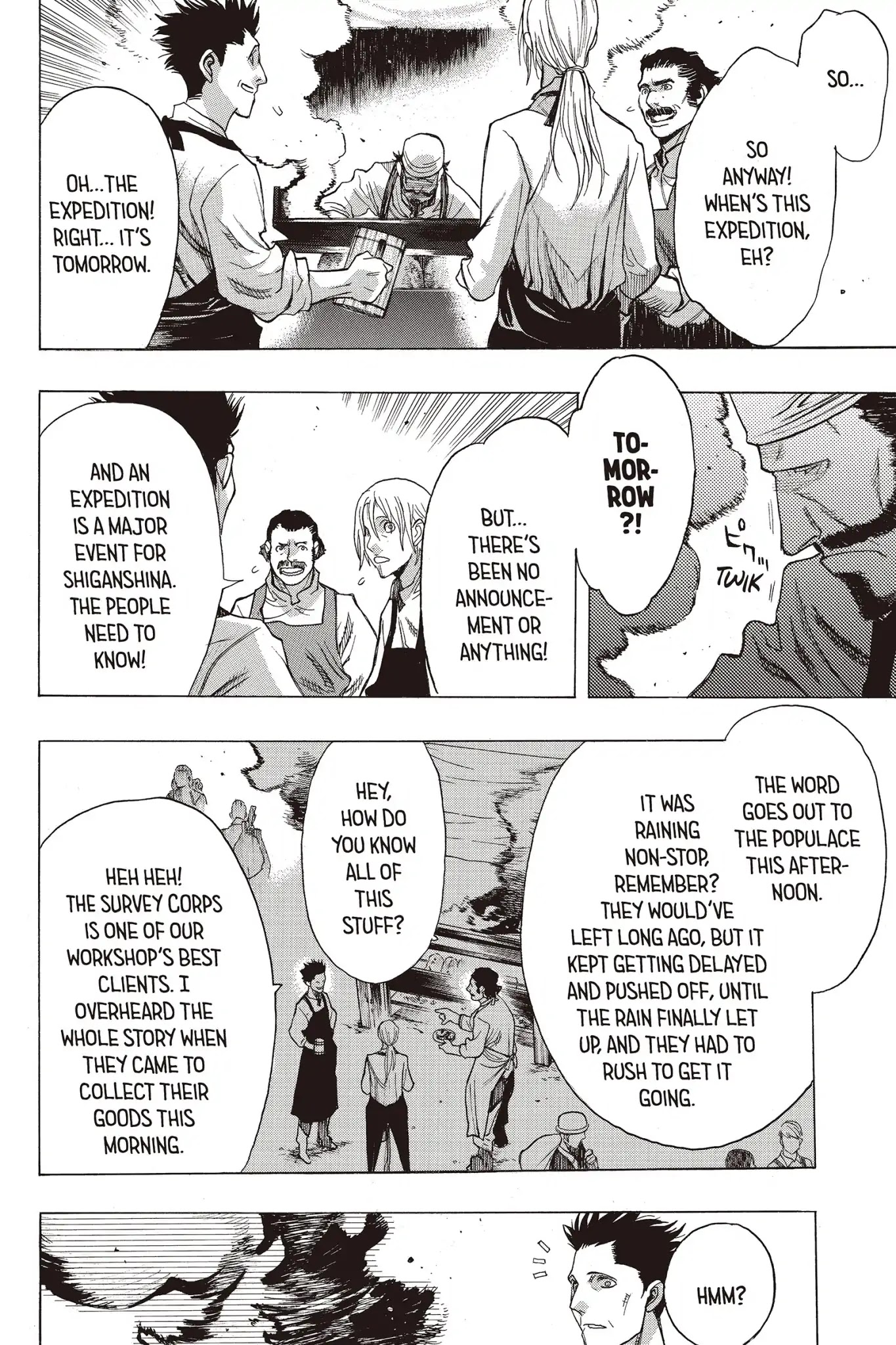 Shingeki no Kyojin - Before the Fall Chapter 58 page 27 - Chapter 58: Moment of Departure