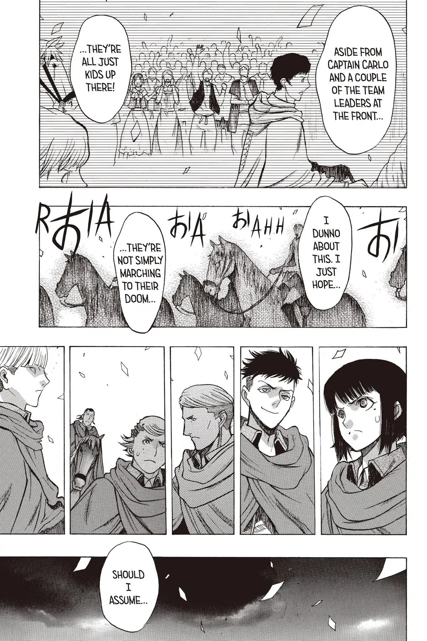 Shingeki no Kyojin - Before the Fall Chapter 58 page 33 - Chapter 58: Moment of Departure