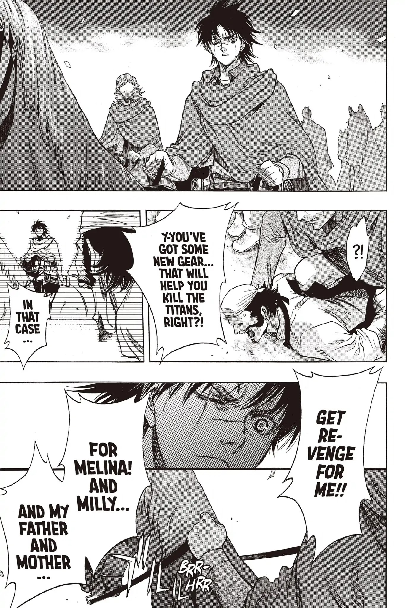 Shingeki no Kyojin - Before the Fall Chapter 58 page 37 - Chapter 58: Moment of Departure
