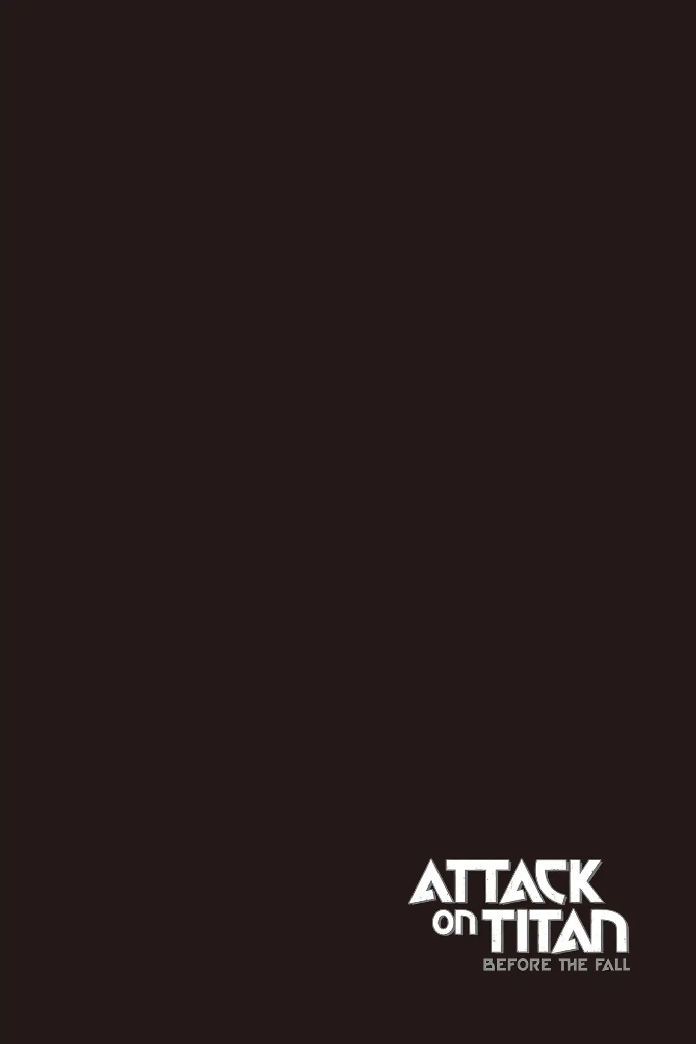 Shingeki no Kyojin - Before the Fall Chapter 59 page 1 - Chapter 59: Quagmire Underfoot