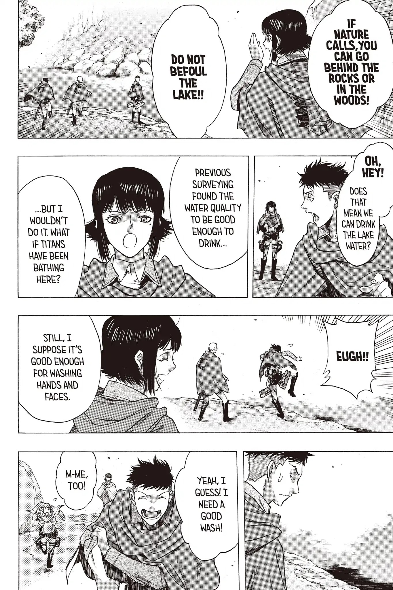 Shingeki no Kyojin - Before the Fall Chapter 59 page 28 - Chapter 59: Quagmire Underfoot