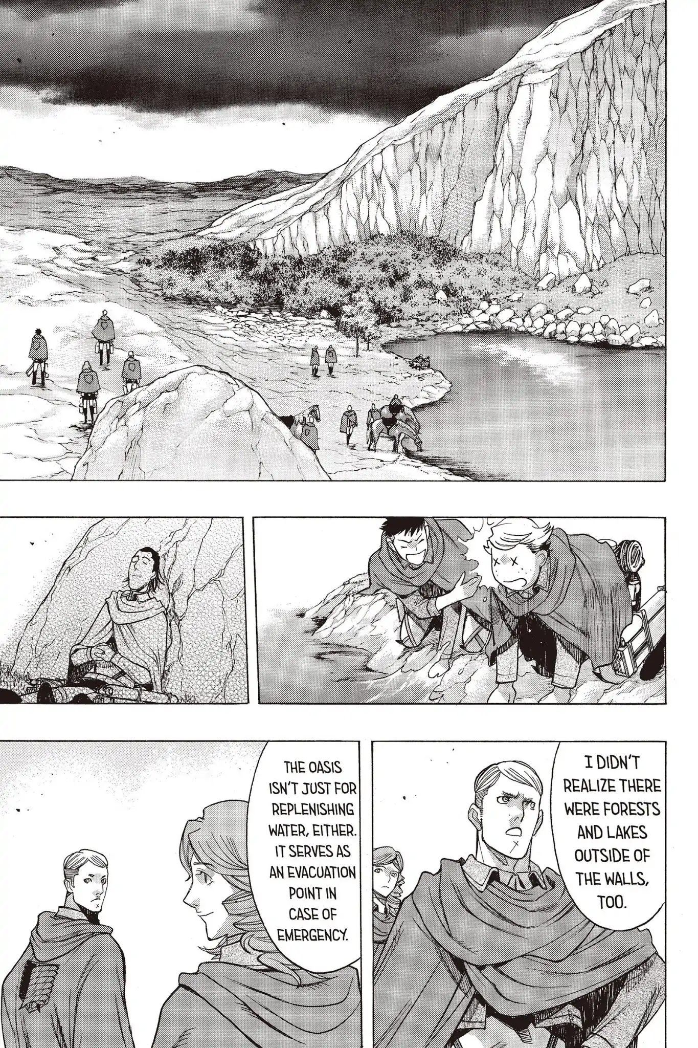 Shingeki no Kyojin - Before the Fall Chapter 59 page 29 - Chapter 59: Quagmire Underfoot
