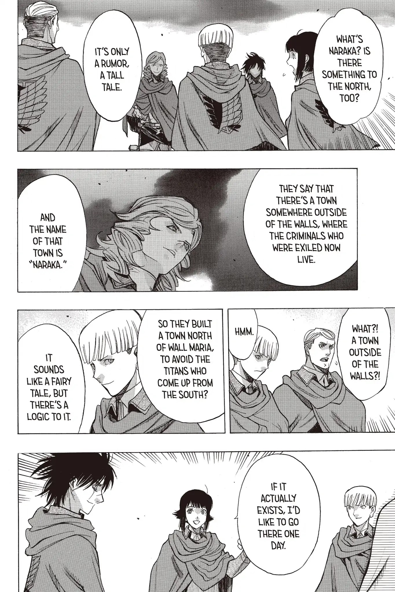 Shingeki no Kyojin - Before the Fall Chapter 59 page 34 - Chapter 59: Quagmire Underfoot