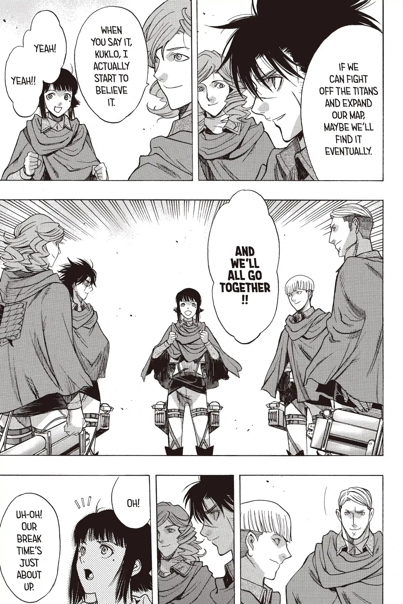 Shingeki no Kyojin - Before the Fall Chapter 59 page 35 - Chapter 59: Quagmire Underfoot