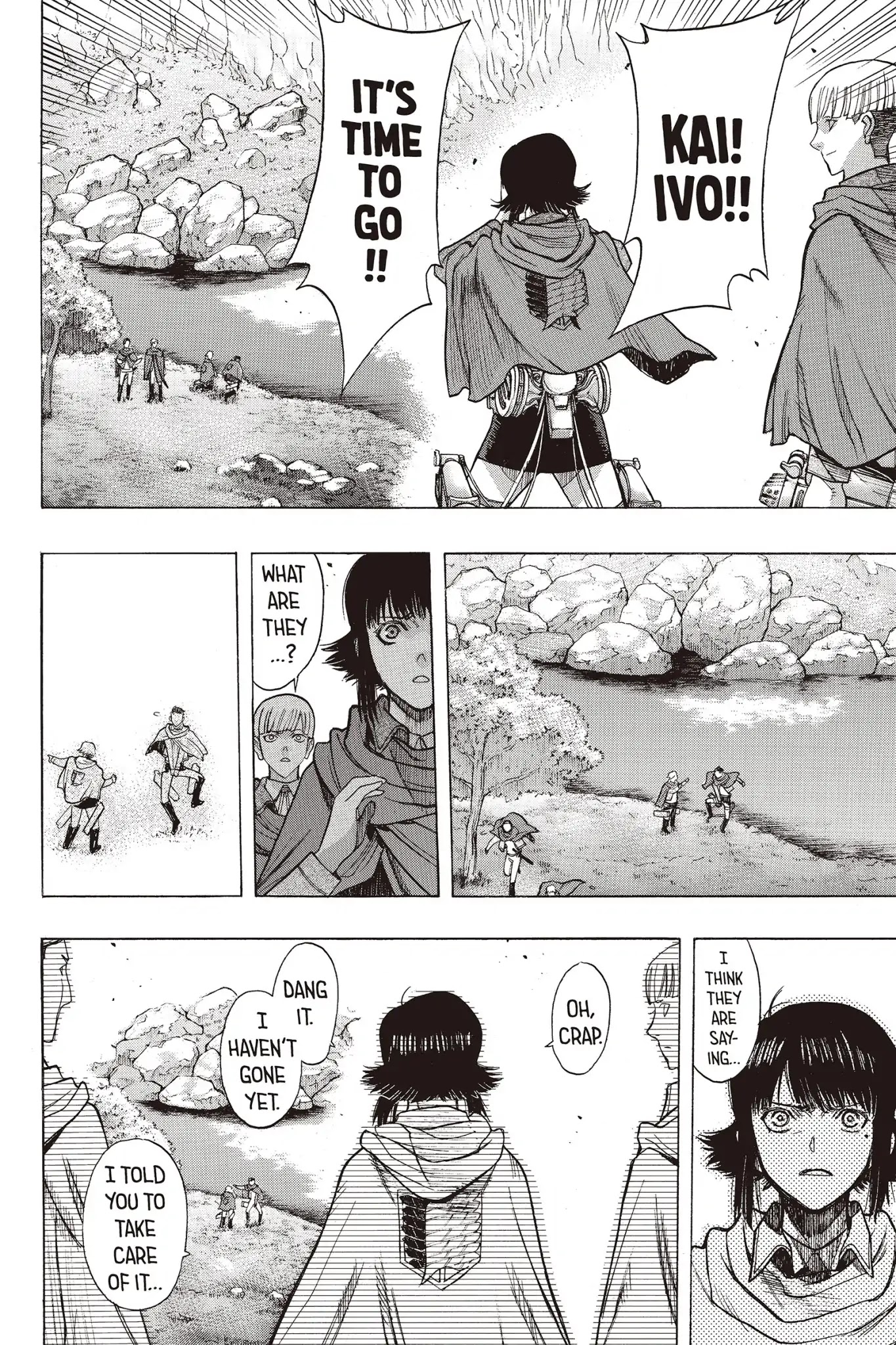Shingeki no Kyojin - Before the Fall Chapter 59 page 36 - Chapter 59: Quagmire Underfoot