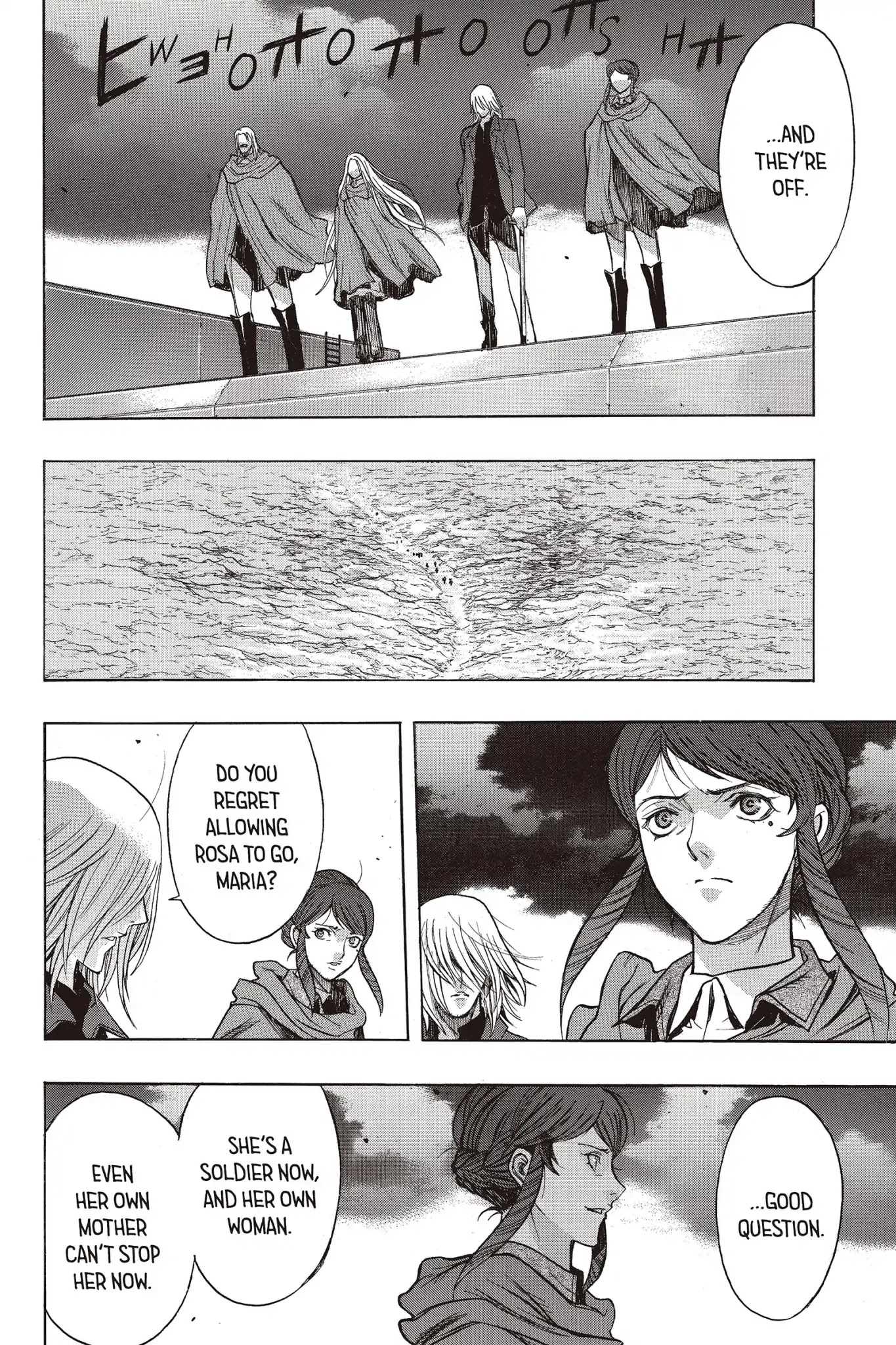 Shingeki no Kyojin - Before the Fall Chapter 59 page 6 - Chapter 59: Quagmire Underfoot