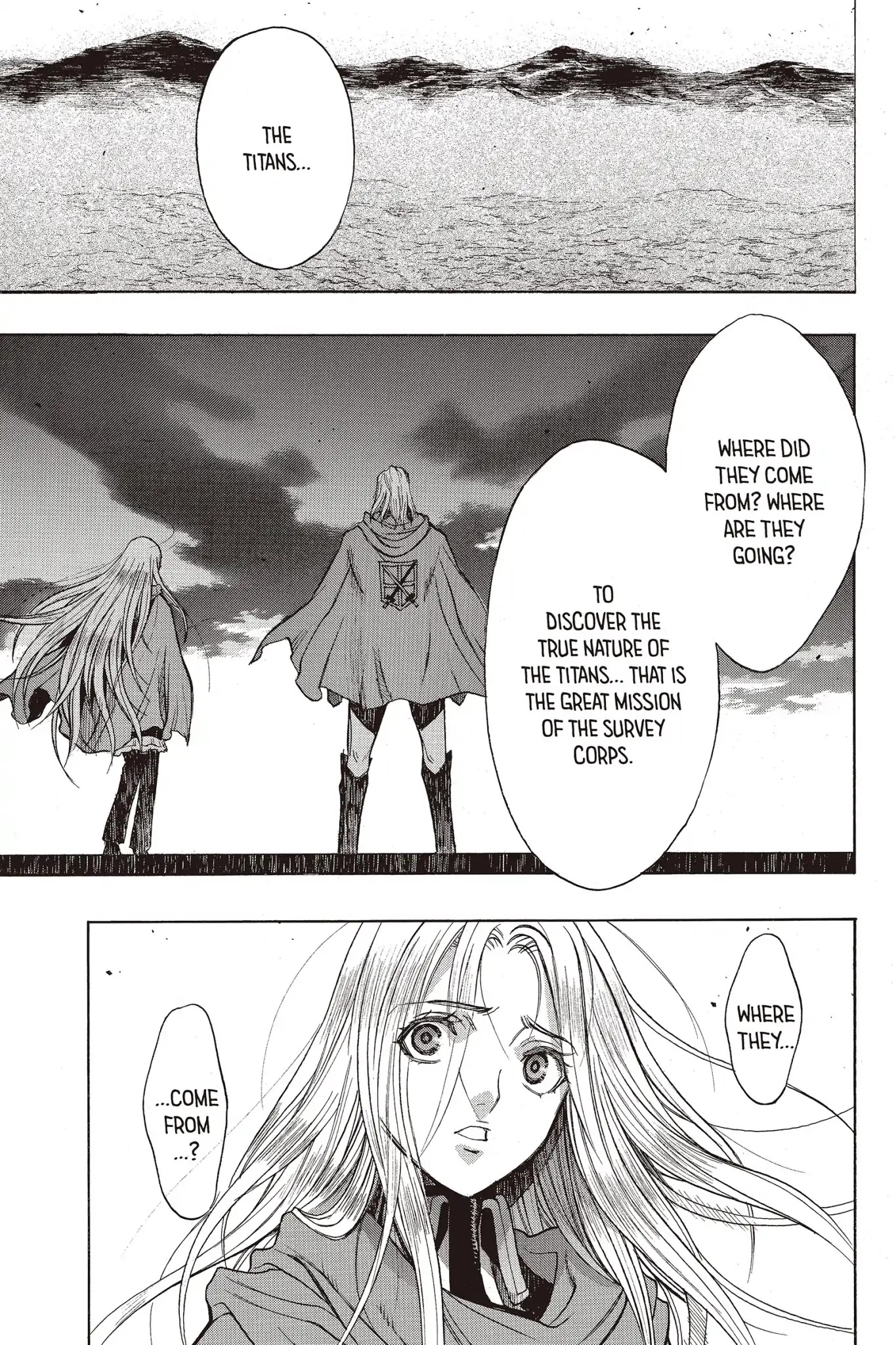 Shingeki no Kyojin - Before the Fall Chapter 59 page 9 - Chapter 59: Quagmire Underfoot
