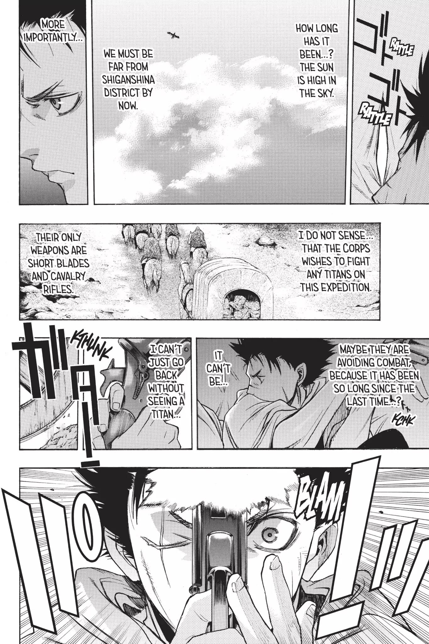 Shingeki no Kyojin - Before the Fall Chapter 6 page 13 - Chapter 6: Proof of Humanity
