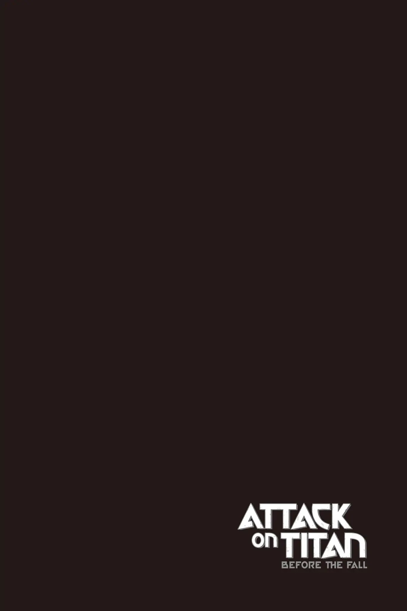 Shingeki no Kyojin - Before the Fall Chapter 60 page 1 - Chapter 60: Tragedy in the Rain