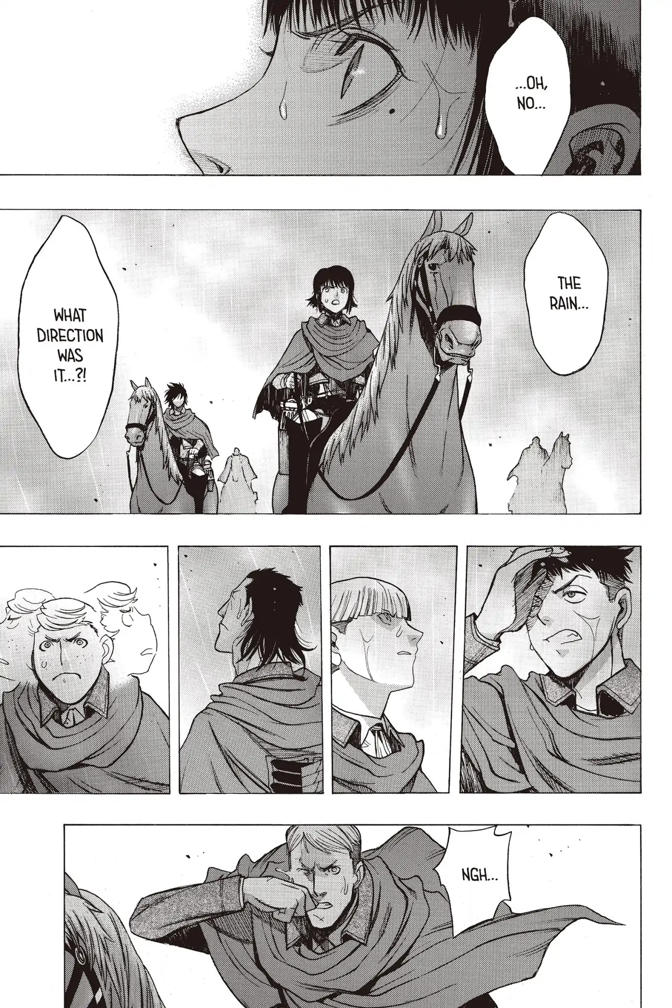 Shingeki no Kyojin - Before the Fall Chapter 60 page 2 - Chapter 60: Tragedy in the Rain