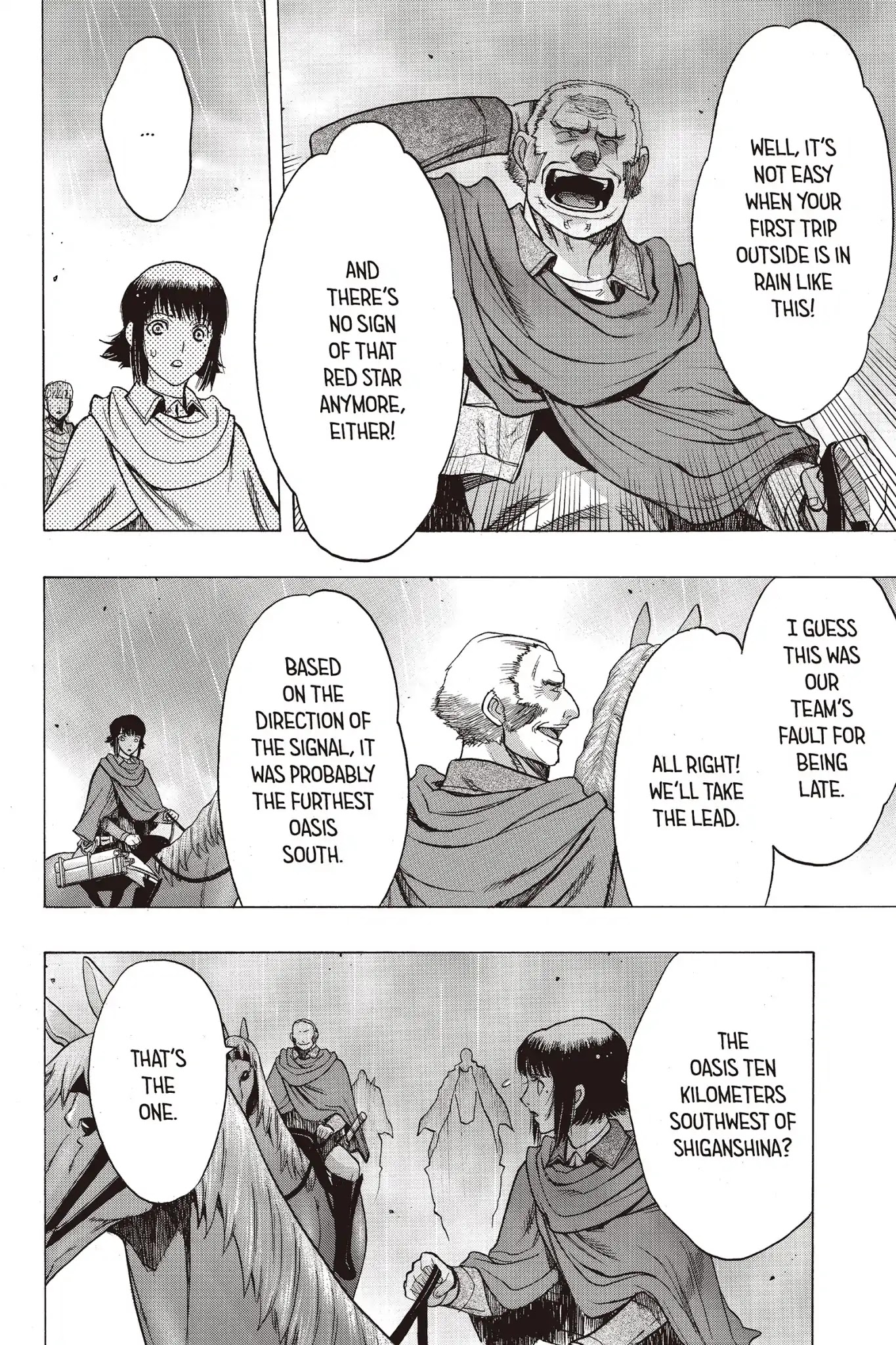Shingeki no Kyojin - Before the Fall Chapter 60 page 21 - Chapter 60: Tragedy in the Rain
