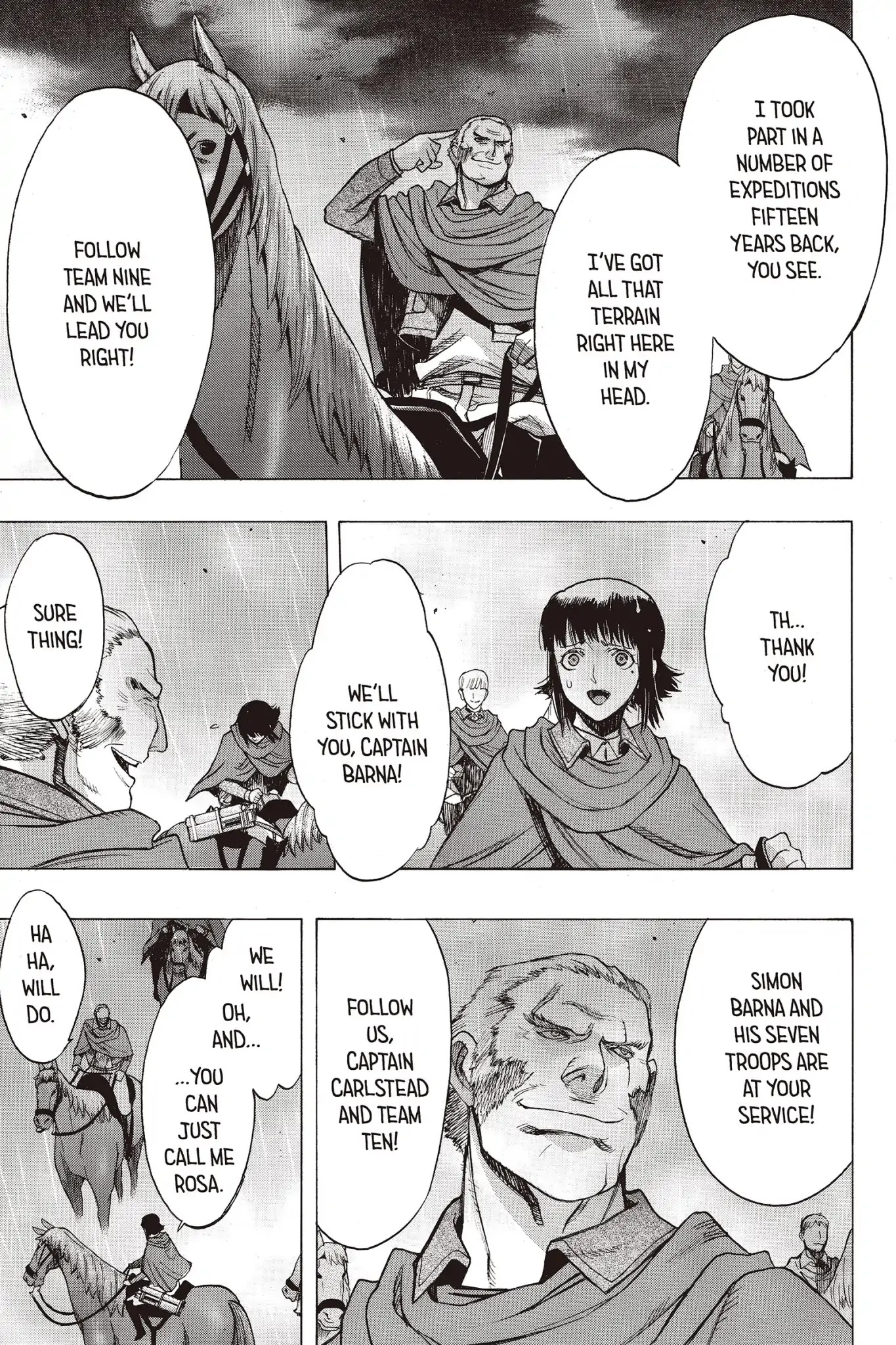 Shingeki no Kyojin - Before the Fall Chapter 60 page 22 - Chapter 60: Tragedy in the Rain