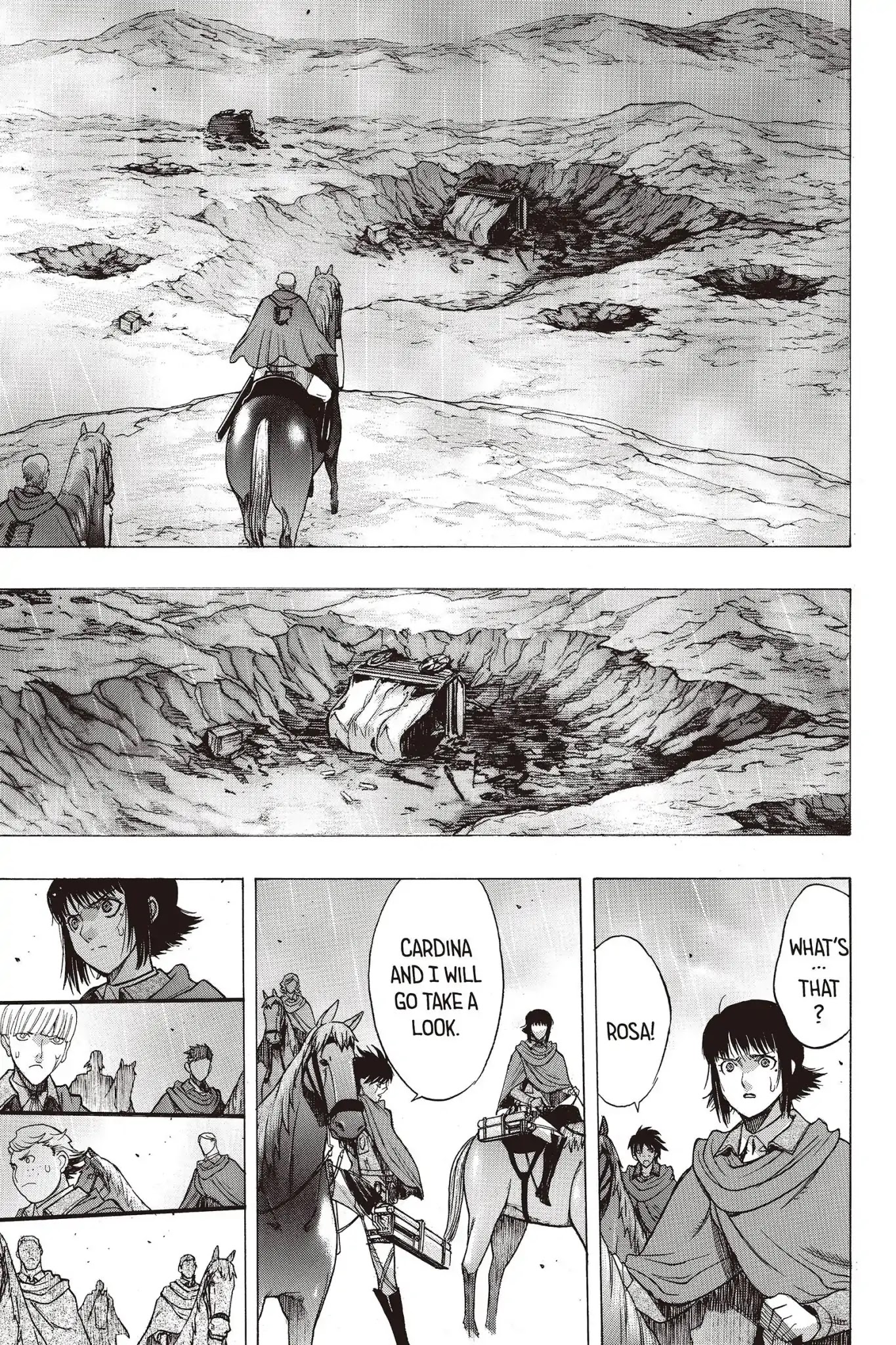 Shingeki no Kyojin - Before the Fall Chapter 60 page 26 - Chapter 60: Tragedy in the Rain