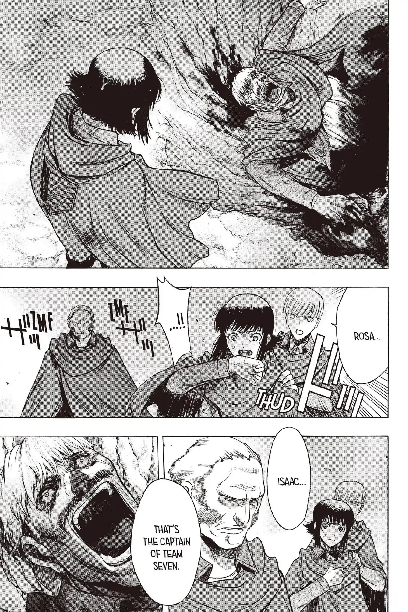 Shingeki no Kyojin - Before the Fall Chapter 60 page 28 - Chapter 60: Tragedy in the Rain