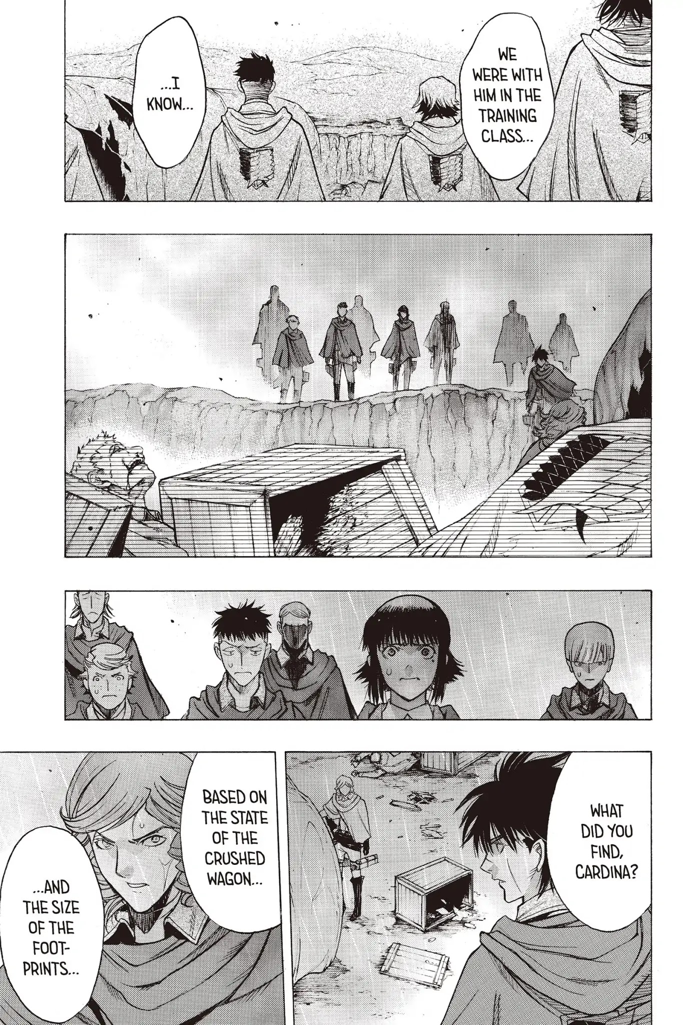 Shingeki no Kyojin - Before the Fall Chapter 60 page 30 - Chapter 60: Tragedy in the Rain