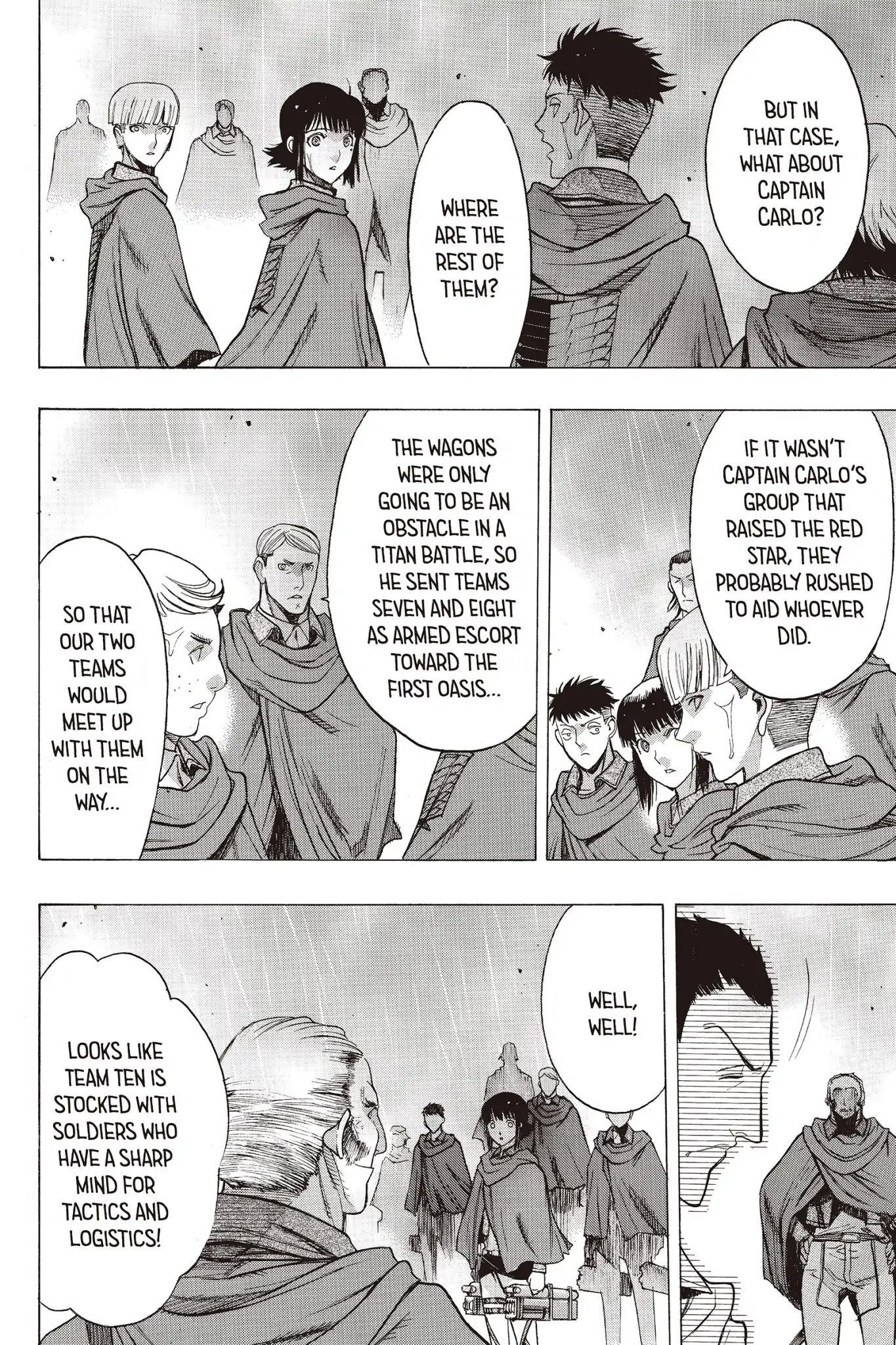 Shingeki no Kyojin - Before the Fall Chapter 60 page 33 - Chapter 60: Tragedy in the Rain
