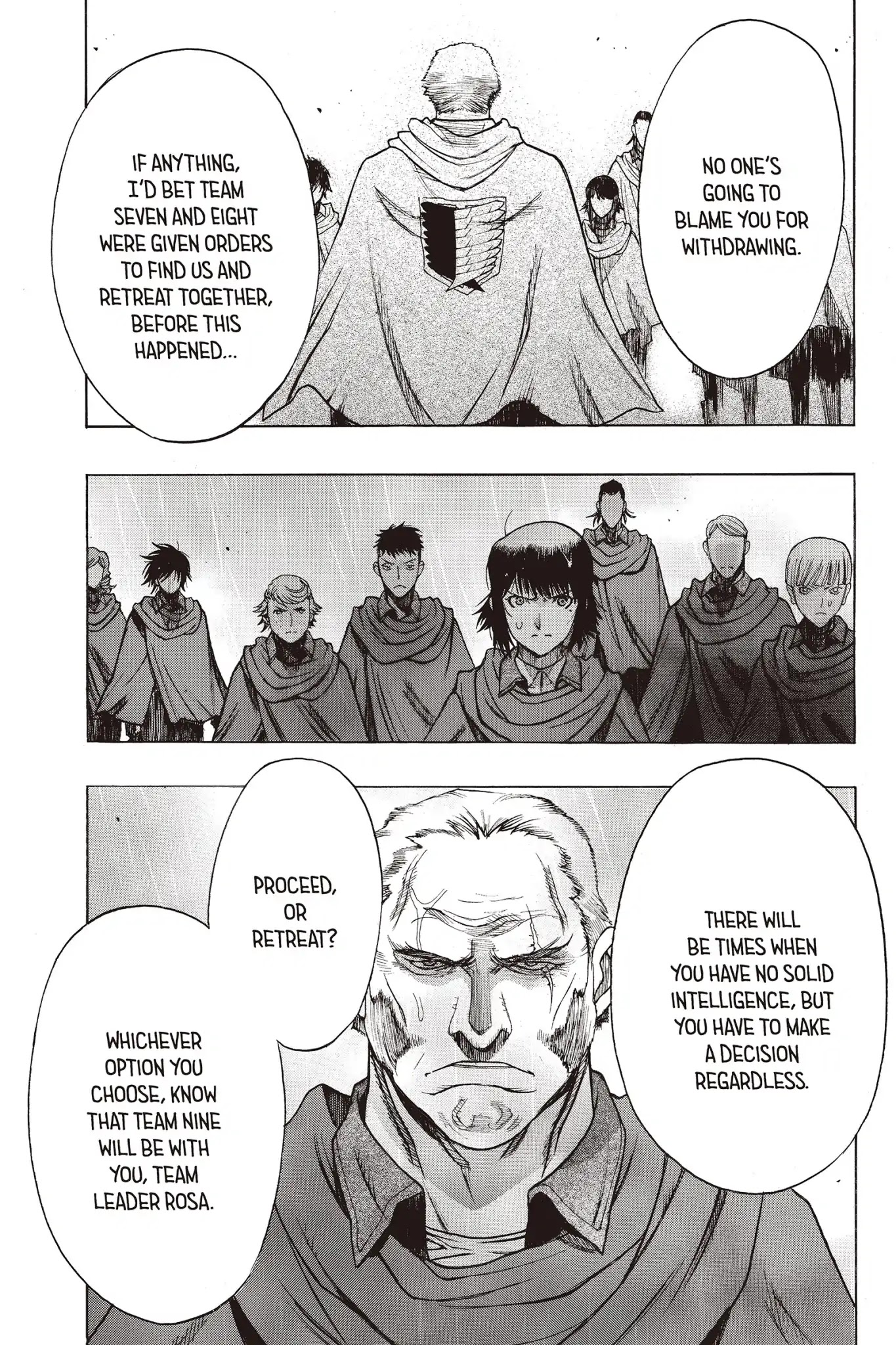 Shingeki no Kyojin - Before the Fall Chapter 60 page 36 - Chapter 60: Tragedy in the Rain