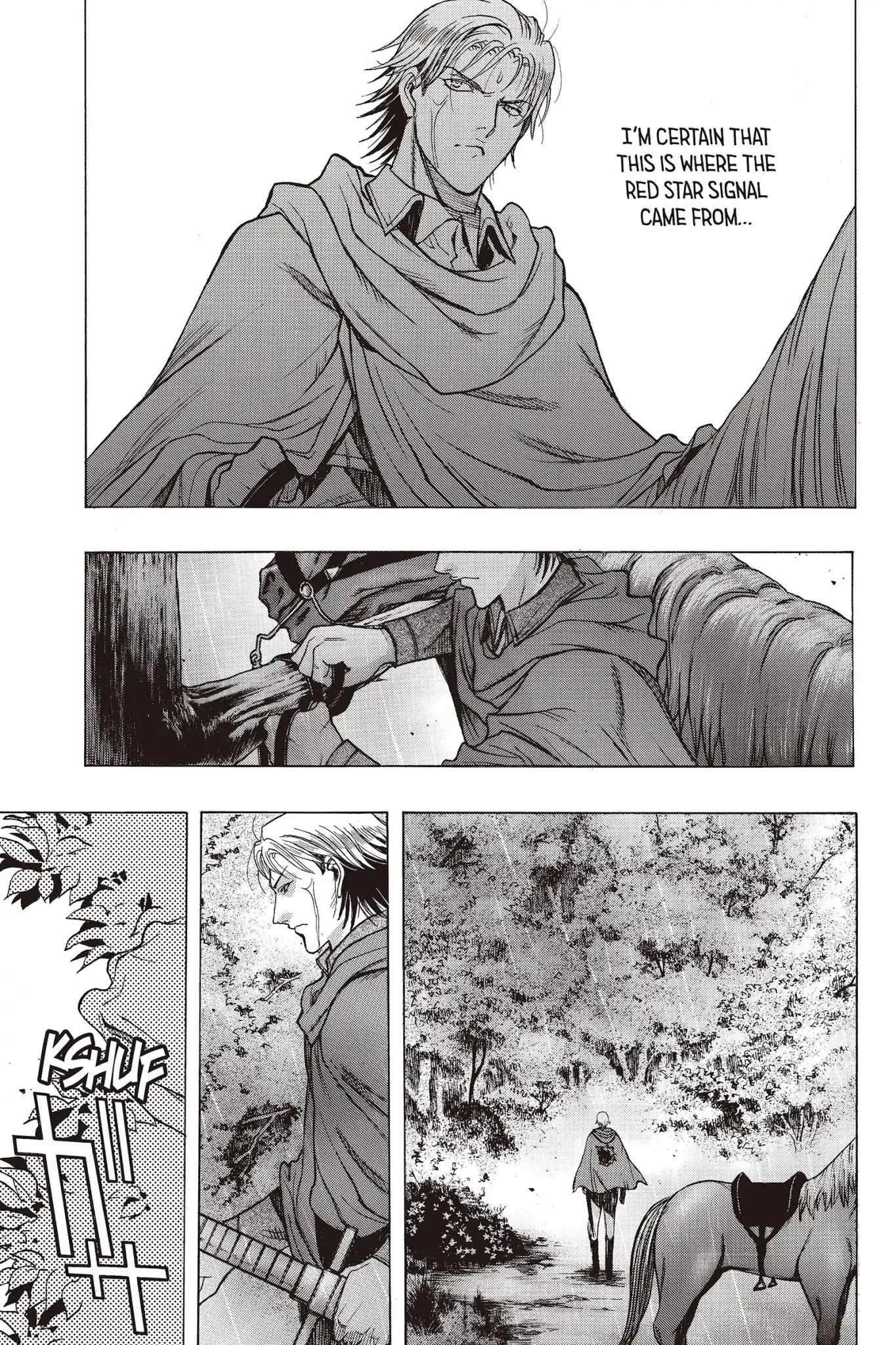 Shingeki no Kyojin - Before the Fall Chapter 60 page 44 - Chapter 60: Tragedy in the Rain