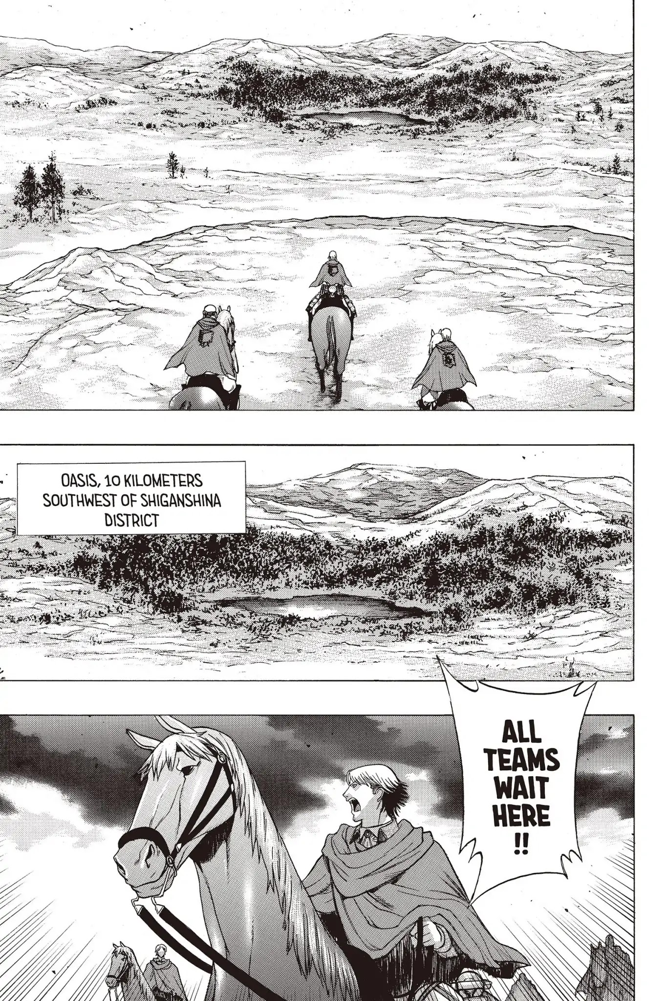 Shingeki no Kyojin - Before the Fall Chapter 60 page 5 - Chapter 60: Tragedy in the Rain