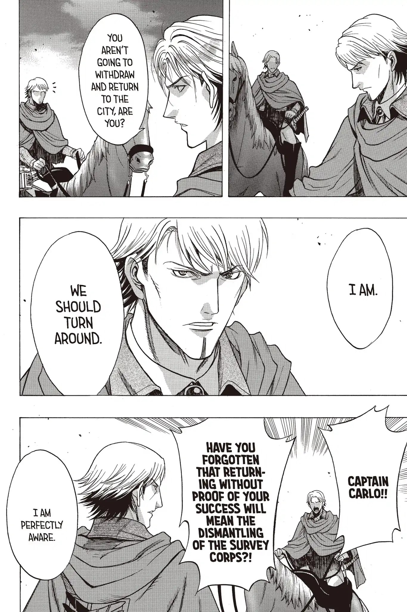 Shingeki no Kyojin - Before the Fall Chapter 60 page 8 - Chapter 60: Tragedy in the Rain