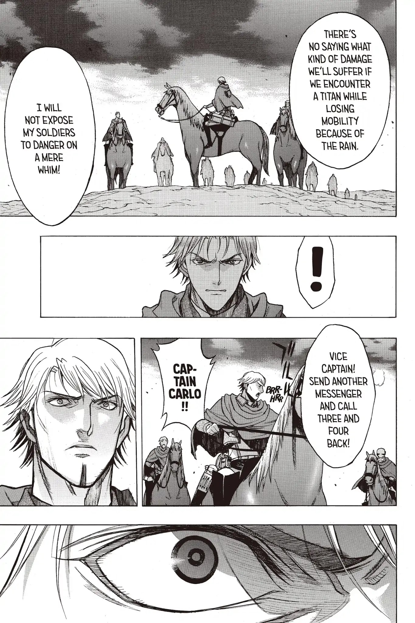 Shingeki no Kyojin - Before the Fall Chapter 60 page 9 - Chapter 60: Tragedy in the Rain