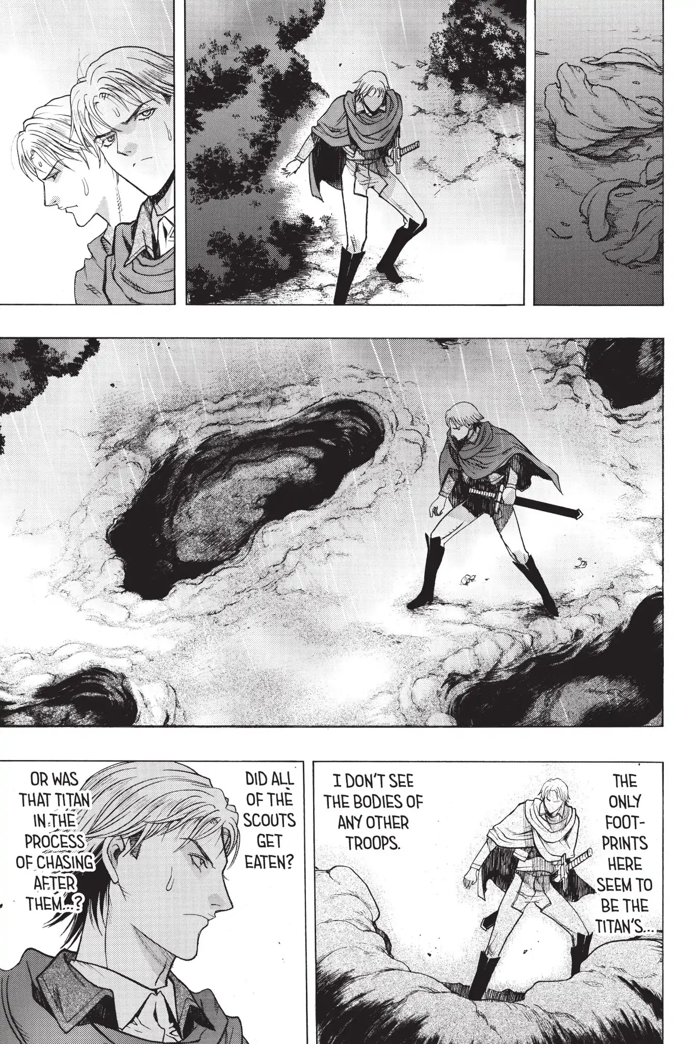 Shingeki no Kyojin - Before the Fall Chapter 61 page 13 - Chapter 61: Fell Blade in the Royal Capital