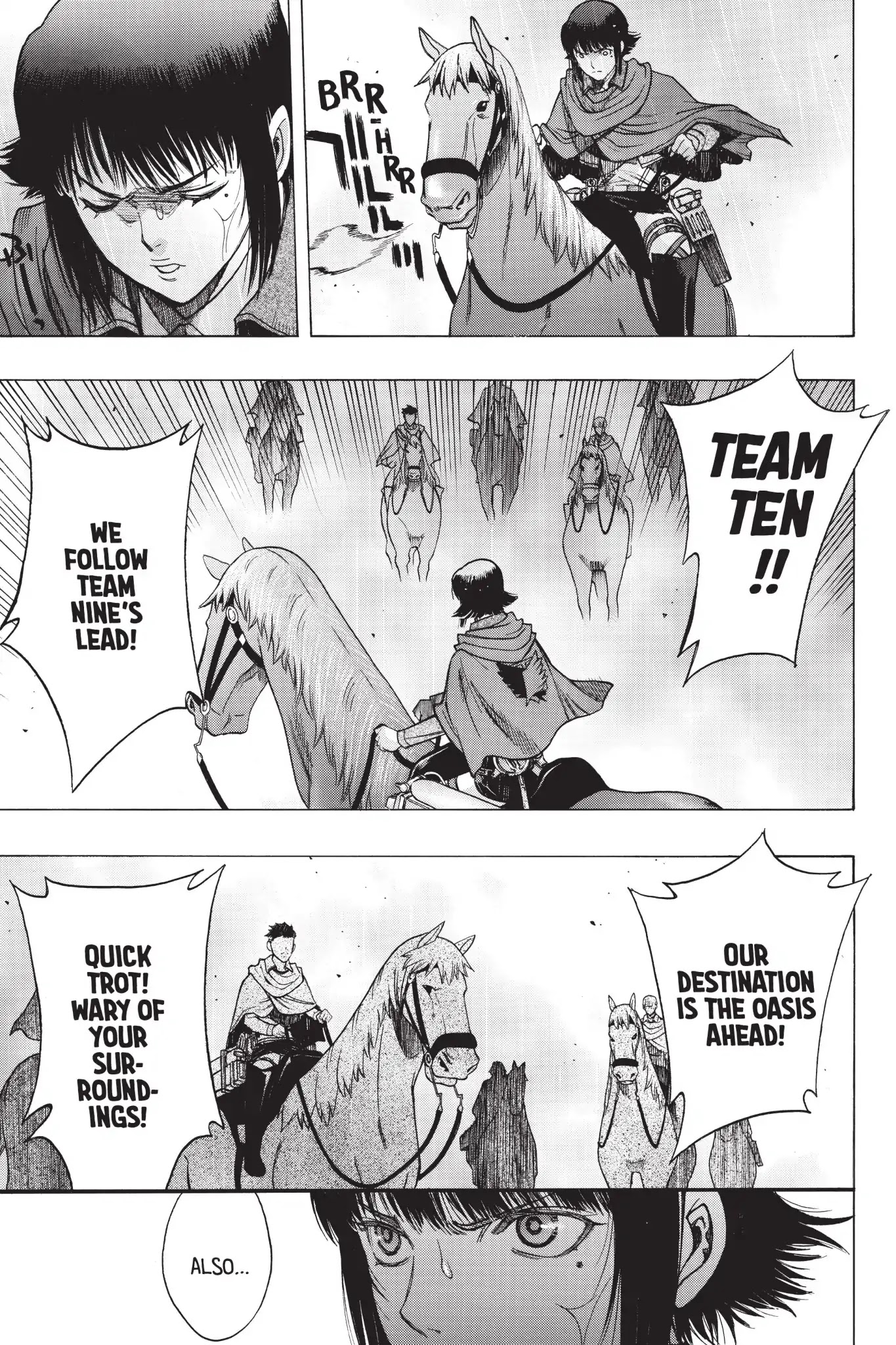 Shingeki no Kyojin - Before the Fall Chapter 61 page 25 - Chapter 61: Fell Blade in the Royal Capital