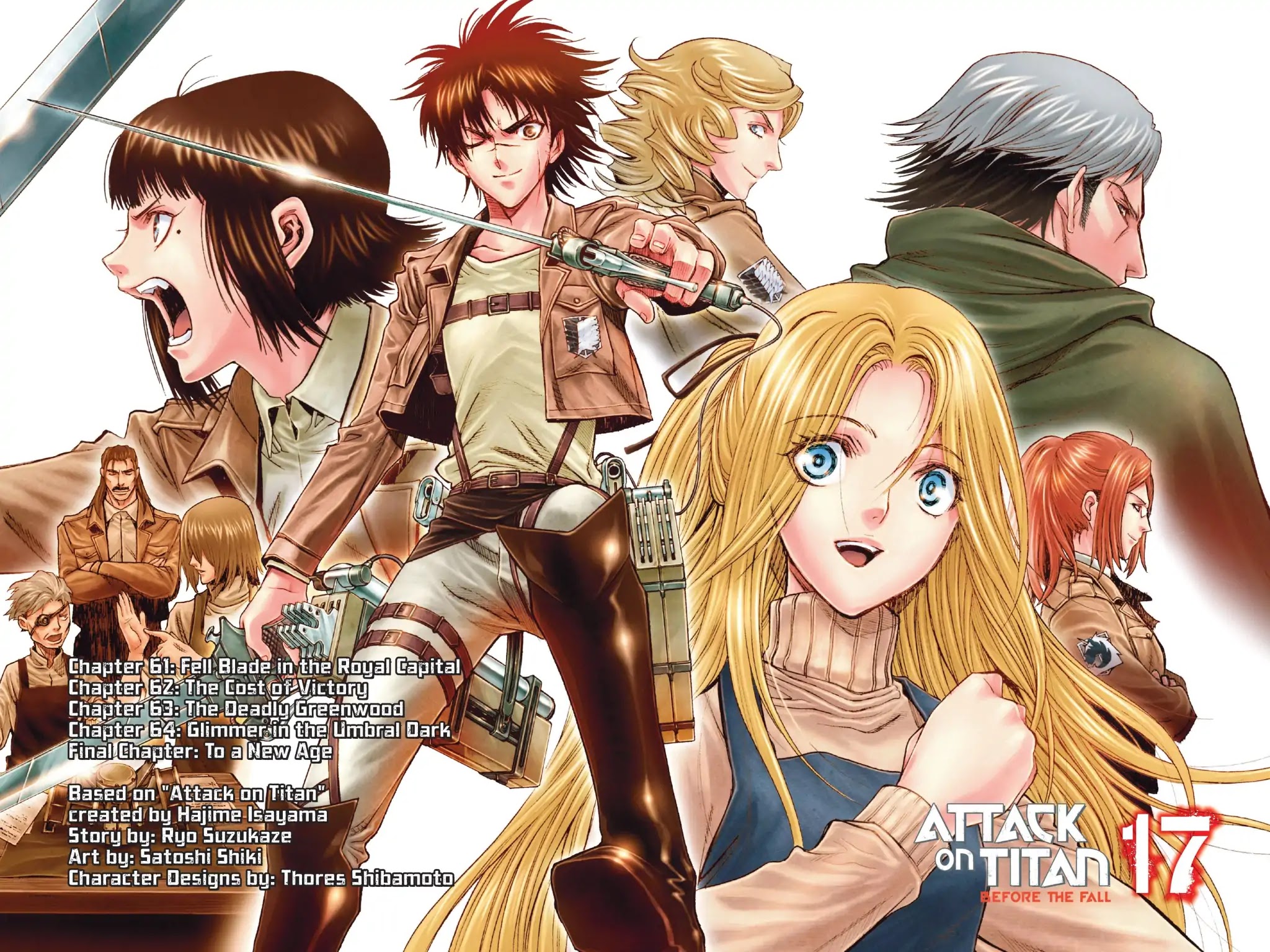 Shingeki no Kyojin - Before the Fall Chapter 61 page 3 - Chapter 61: Fell Blade in the Royal Capital