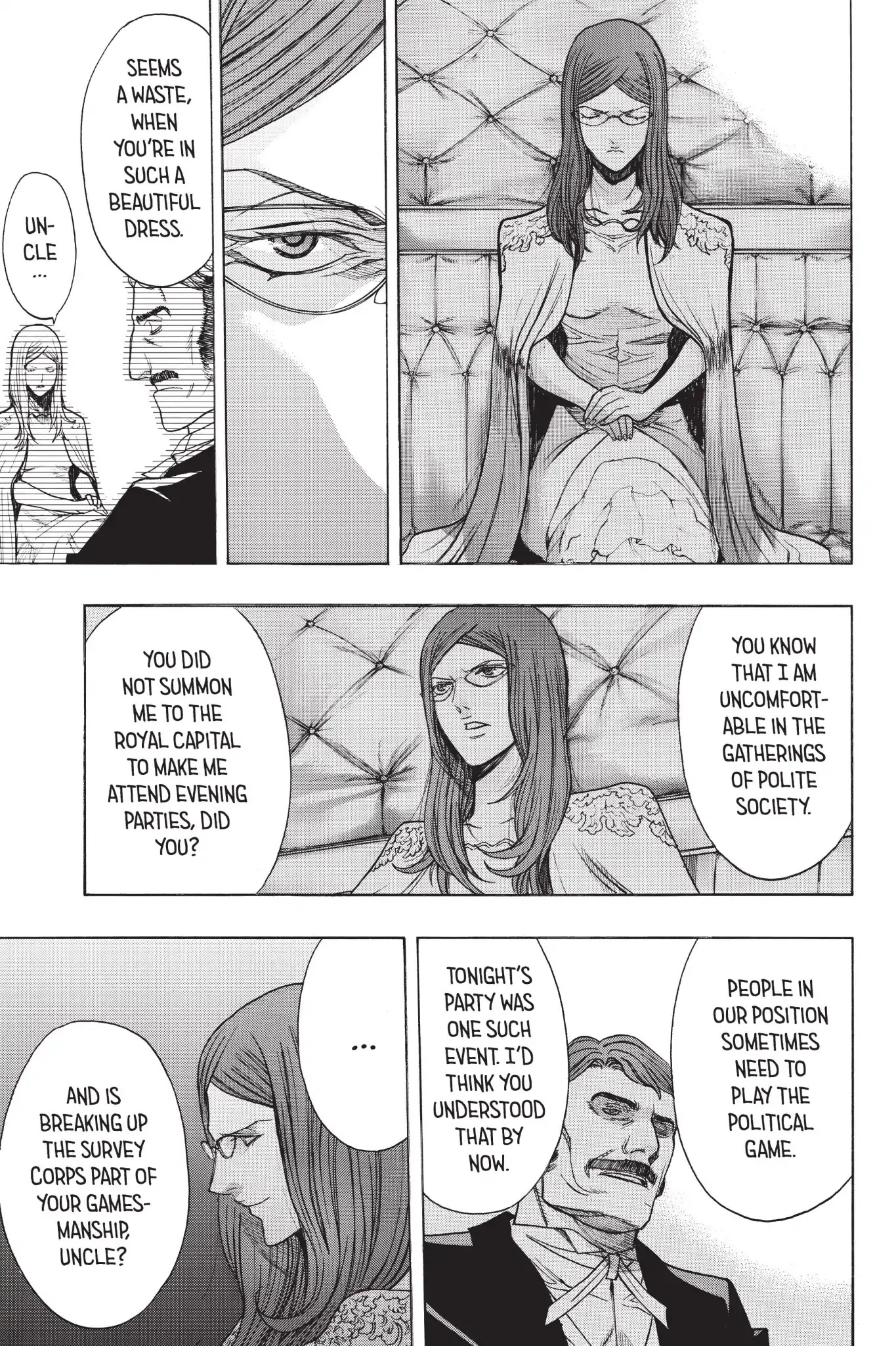 Shingeki no Kyojin - Before the Fall Chapter 61 page 31 - Chapter 61: Fell Blade in the Royal Capital