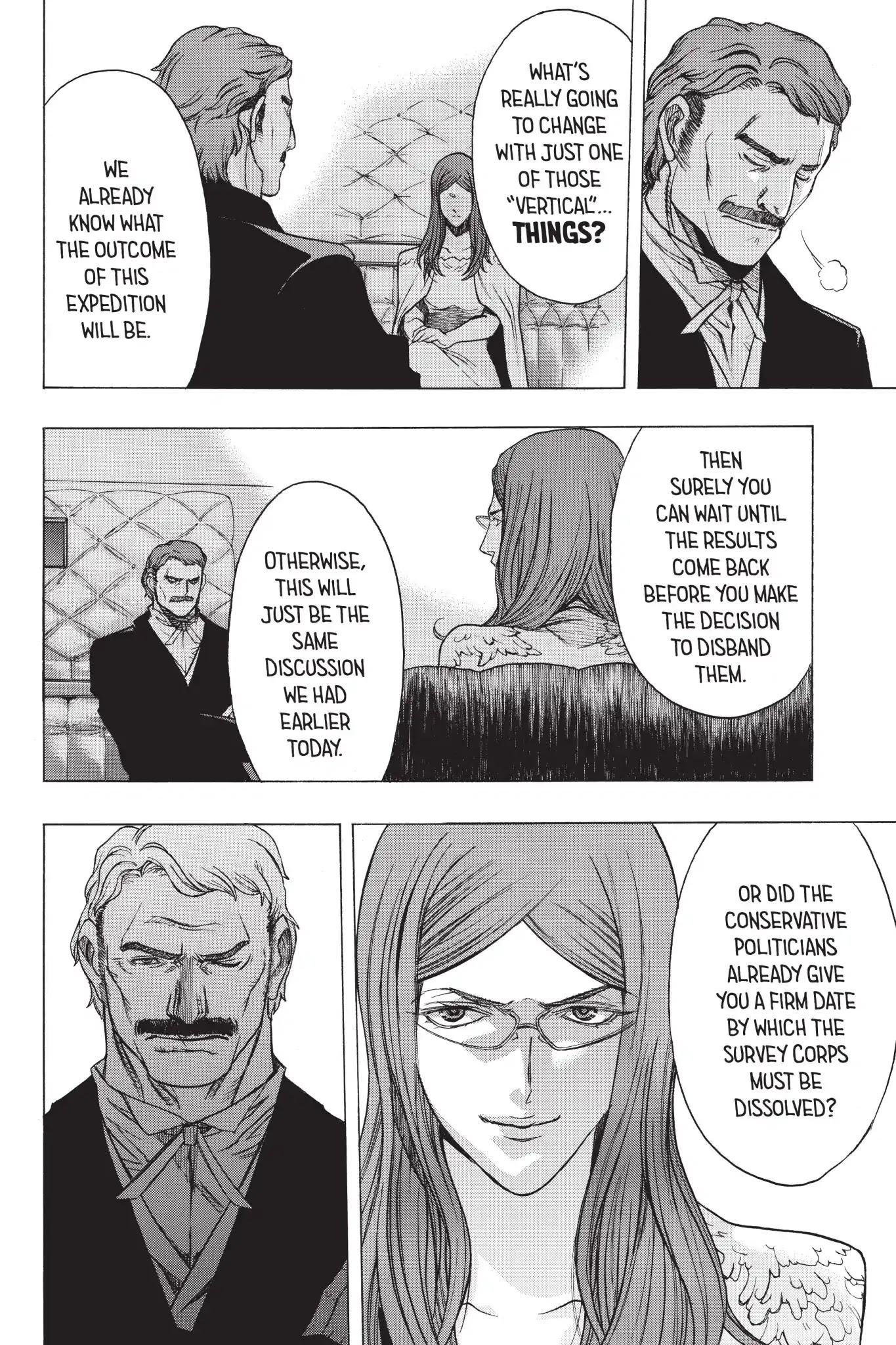Shingeki no Kyojin - Before the Fall Chapter 61 page 32 - Chapter 61: Fell Blade in the Royal Capital