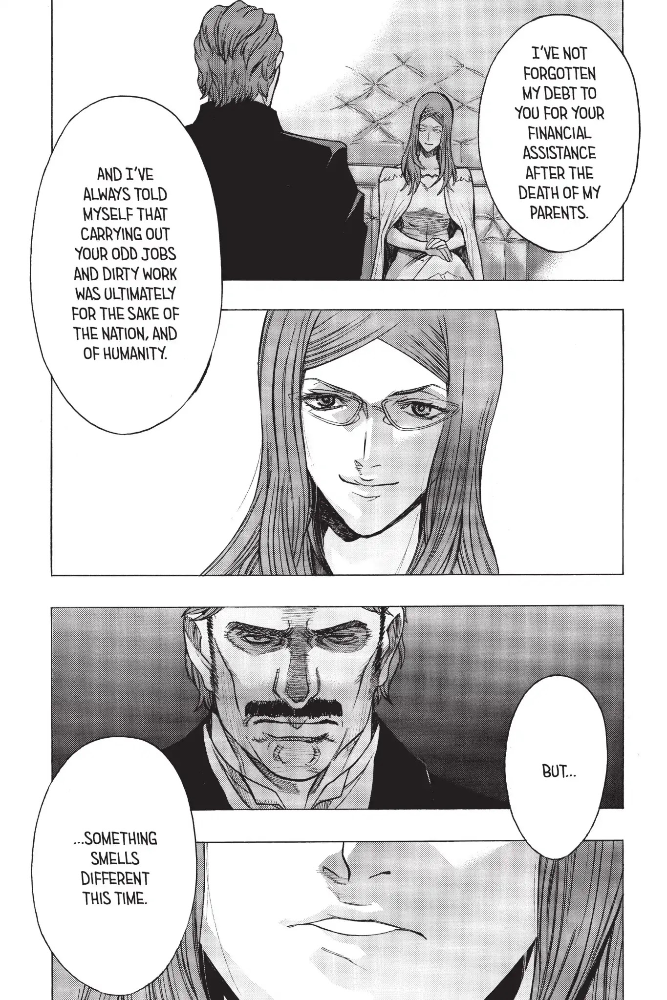 Shingeki no Kyojin - Before the Fall Chapter 61 page 34 - Chapter 61: Fell Blade in the Royal Capital