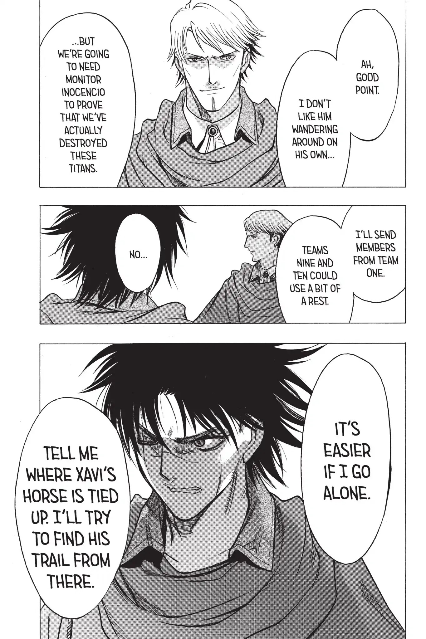 Shingeki no Kyojin - Before the Fall Chapter 63 page 11 - Chapter 63: The Deadly Greenwood