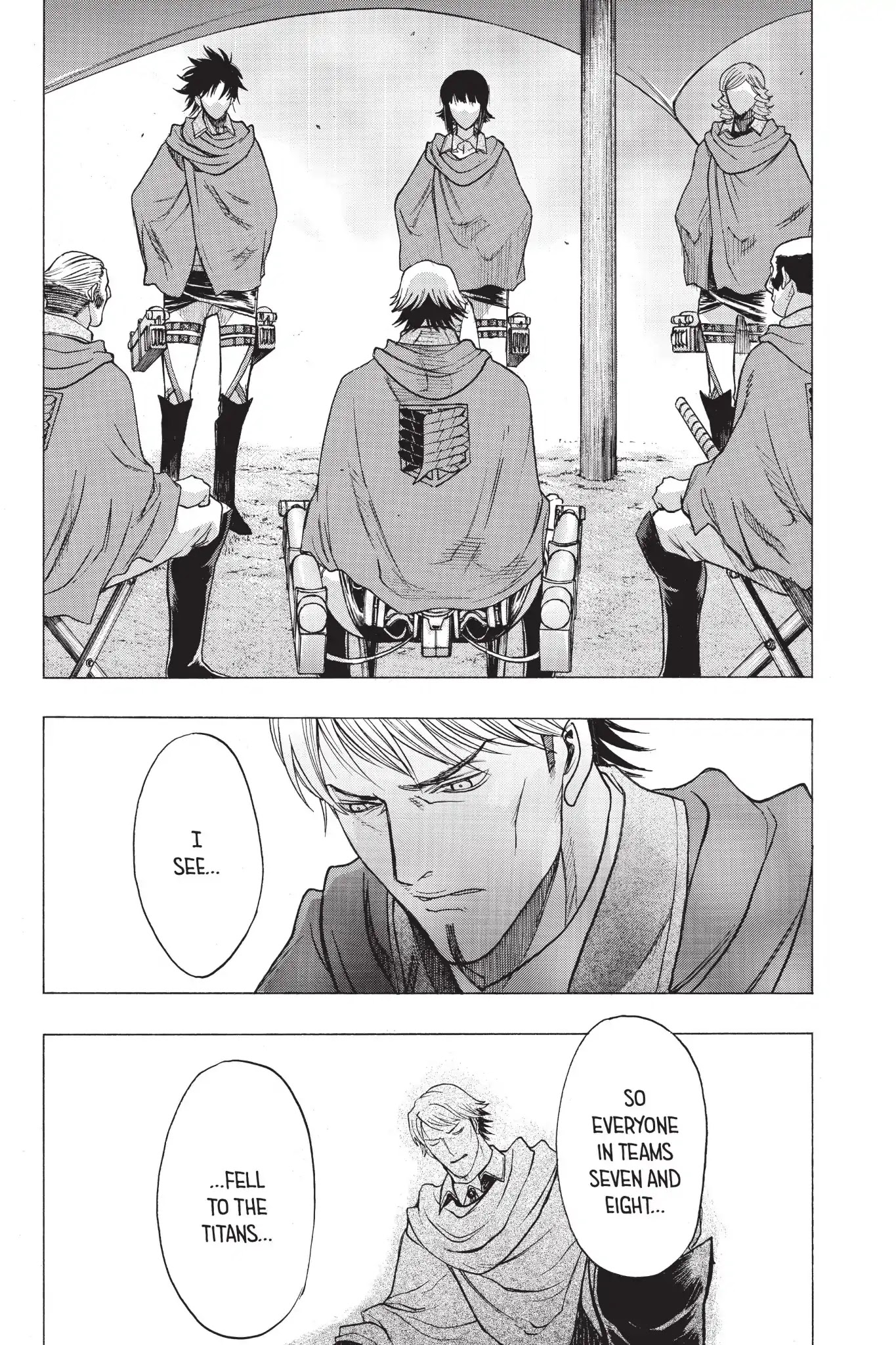 Shingeki no Kyojin - Before the Fall Chapter 63 page 2 - Chapter 63: The Deadly Greenwood