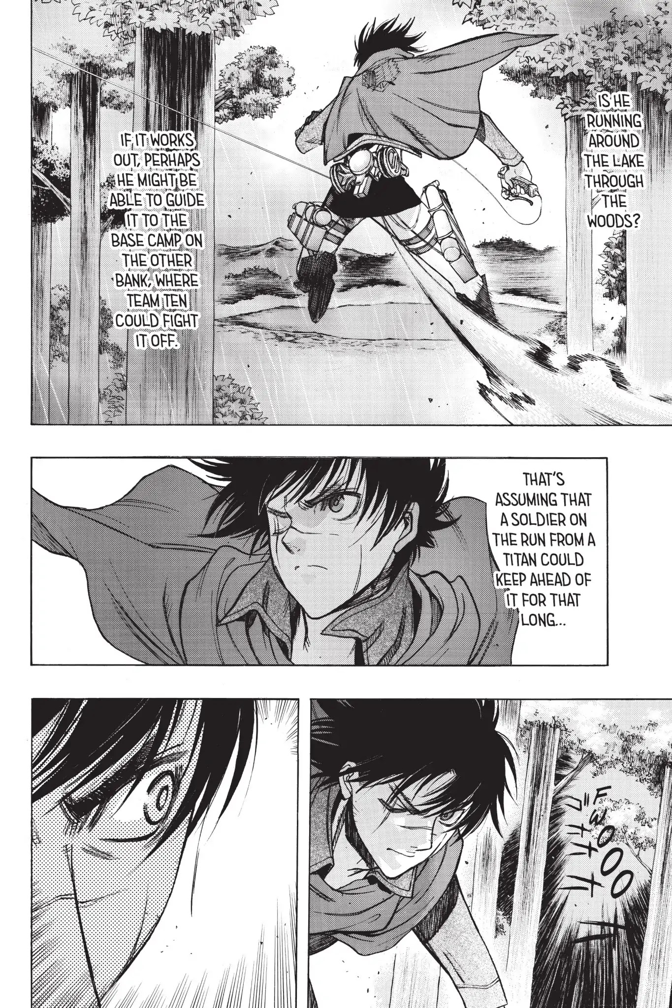 Shingeki no Kyojin - Before the Fall Chapter 63 page 22 - Chapter 63: The Deadly Greenwood