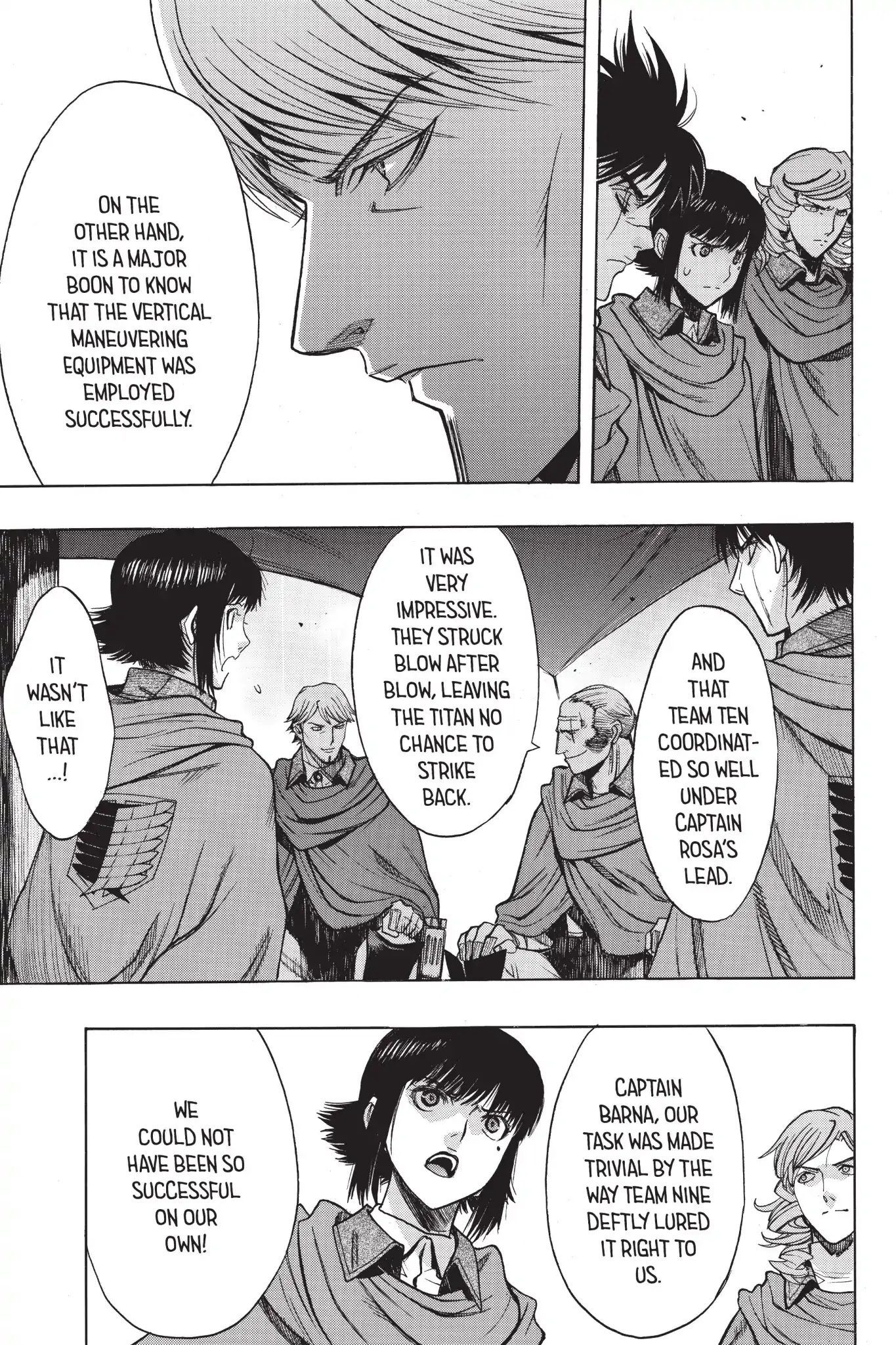 Shingeki no Kyojin - Before the Fall Chapter 63 page 3 - Chapter 63: The Deadly Greenwood