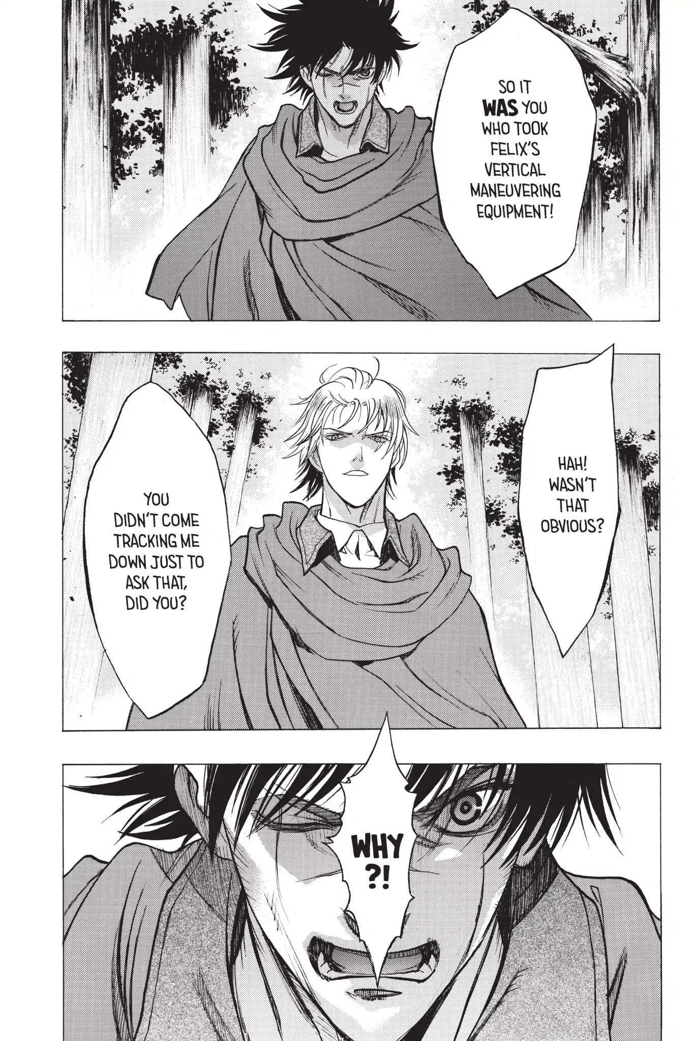 Shingeki no Kyojin - Before the Fall Chapter 63 page 35 - Chapter 63: The Deadly Greenwood