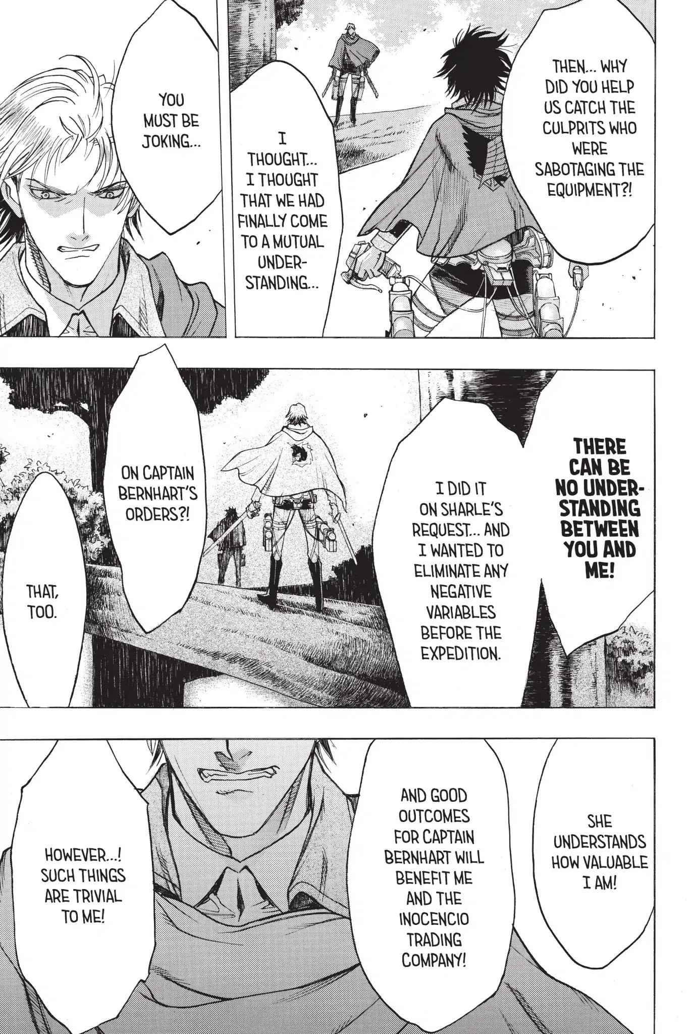 Shingeki no Kyojin - Before the Fall Chapter 63 page 38 - Chapter 63: The Deadly Greenwood
