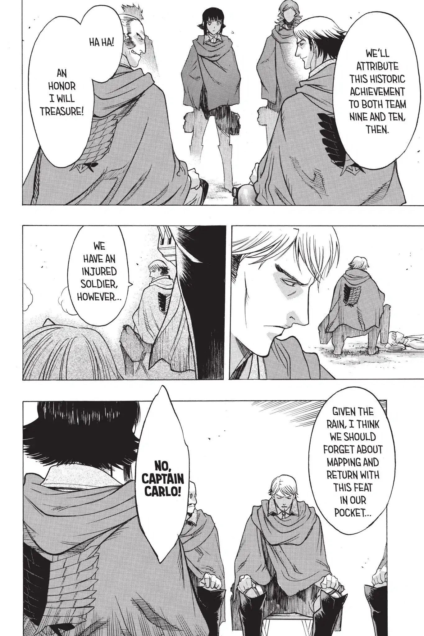 Shingeki no Kyojin - Before the Fall Chapter 63 page 4 - Chapter 63: The Deadly Greenwood