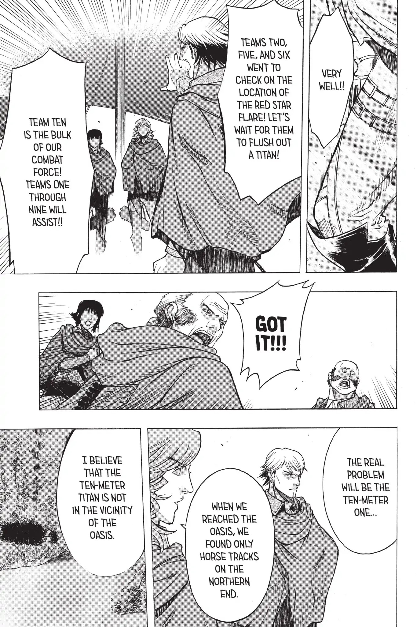 Shingeki no Kyojin - Before the Fall Chapter 63 page 9 - Chapter 63: The Deadly Greenwood