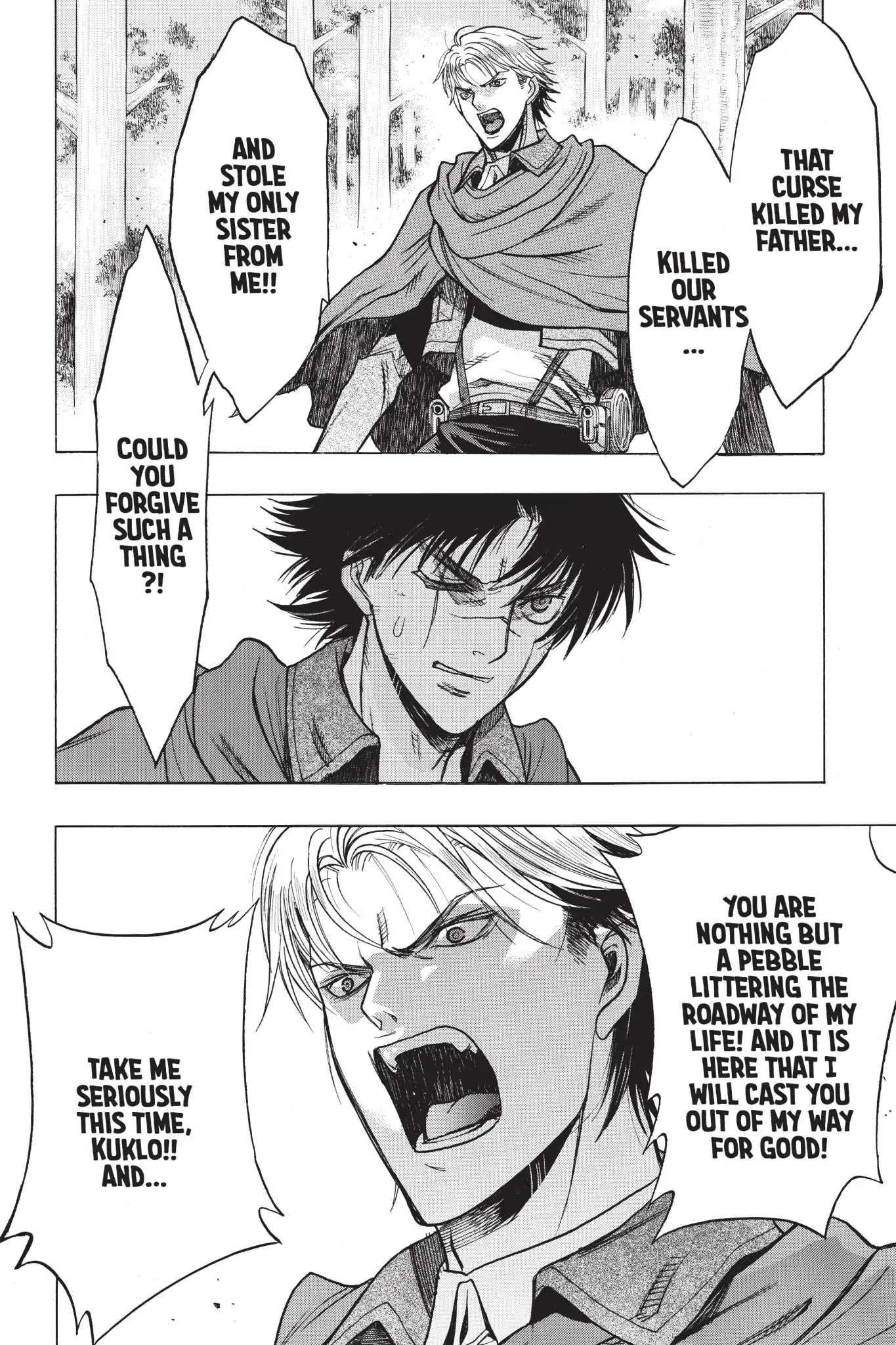 Shingeki no Kyojin - Before the Fall Chapter 64 page 11 - Chapter 64: Glimmer in the Umbral Dark
